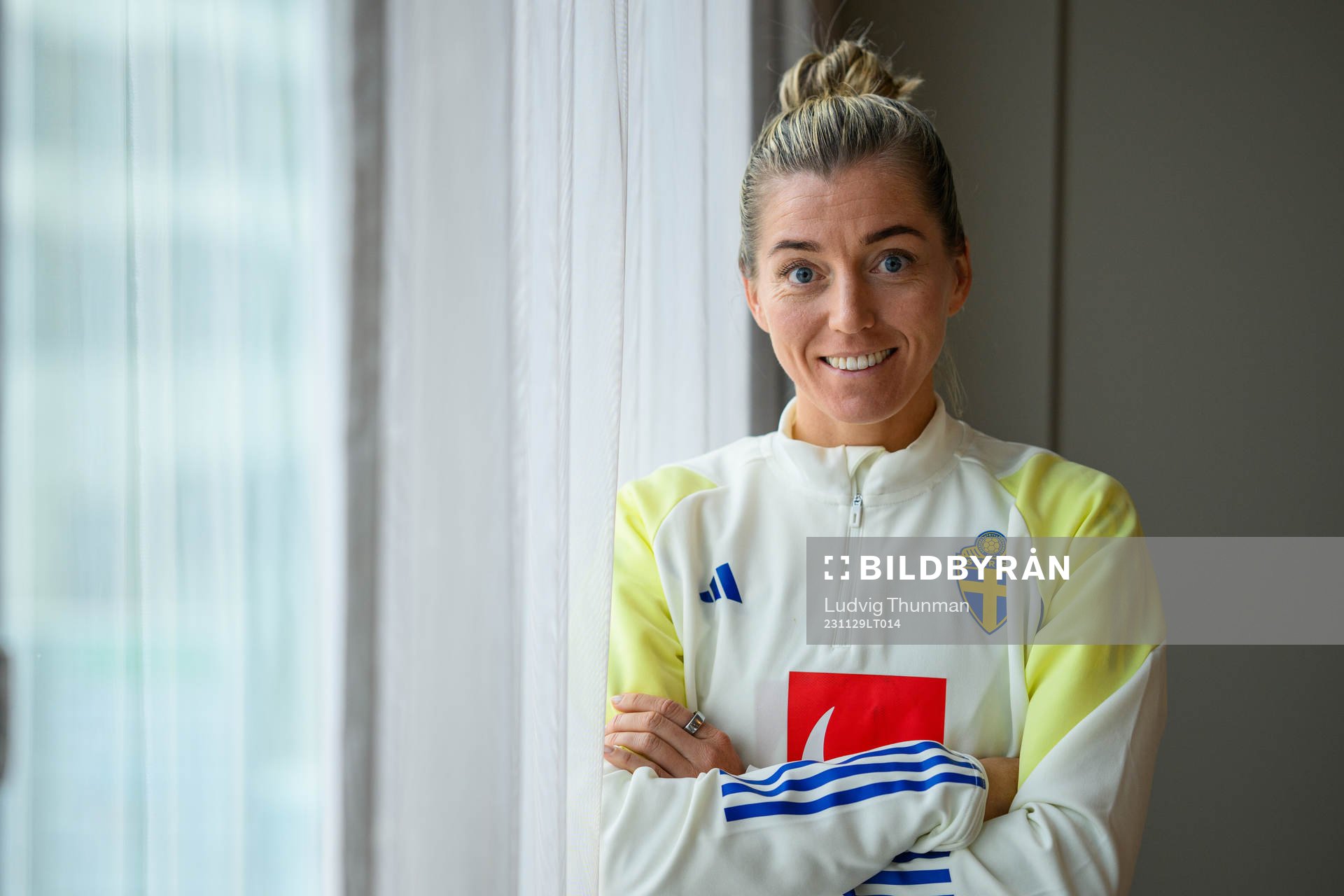 Linda Sembrant of the women's national football team of
