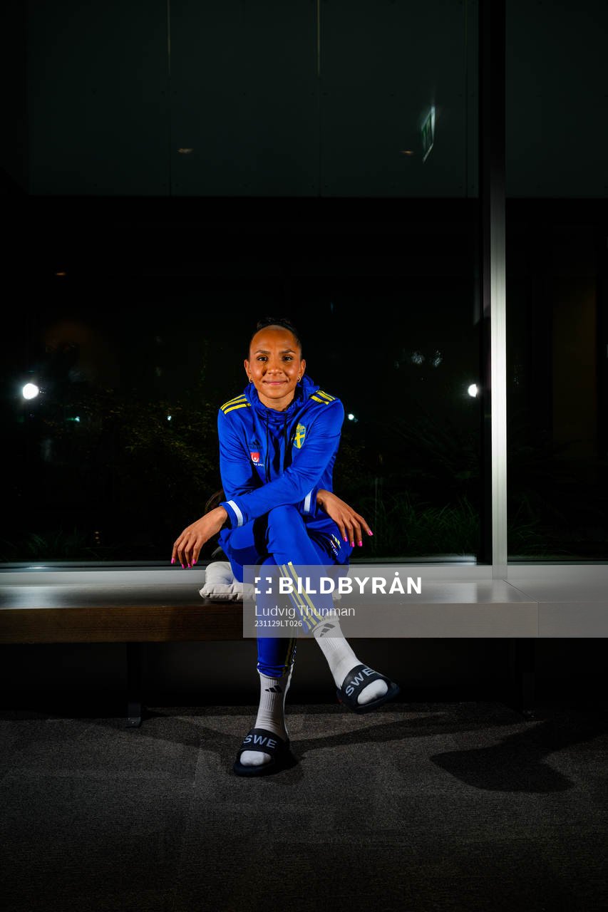 Madelen Janogy of the women's national football team of