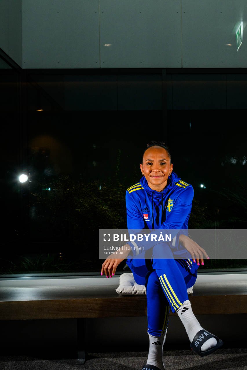 Madelen Janogy of the women's national football team of