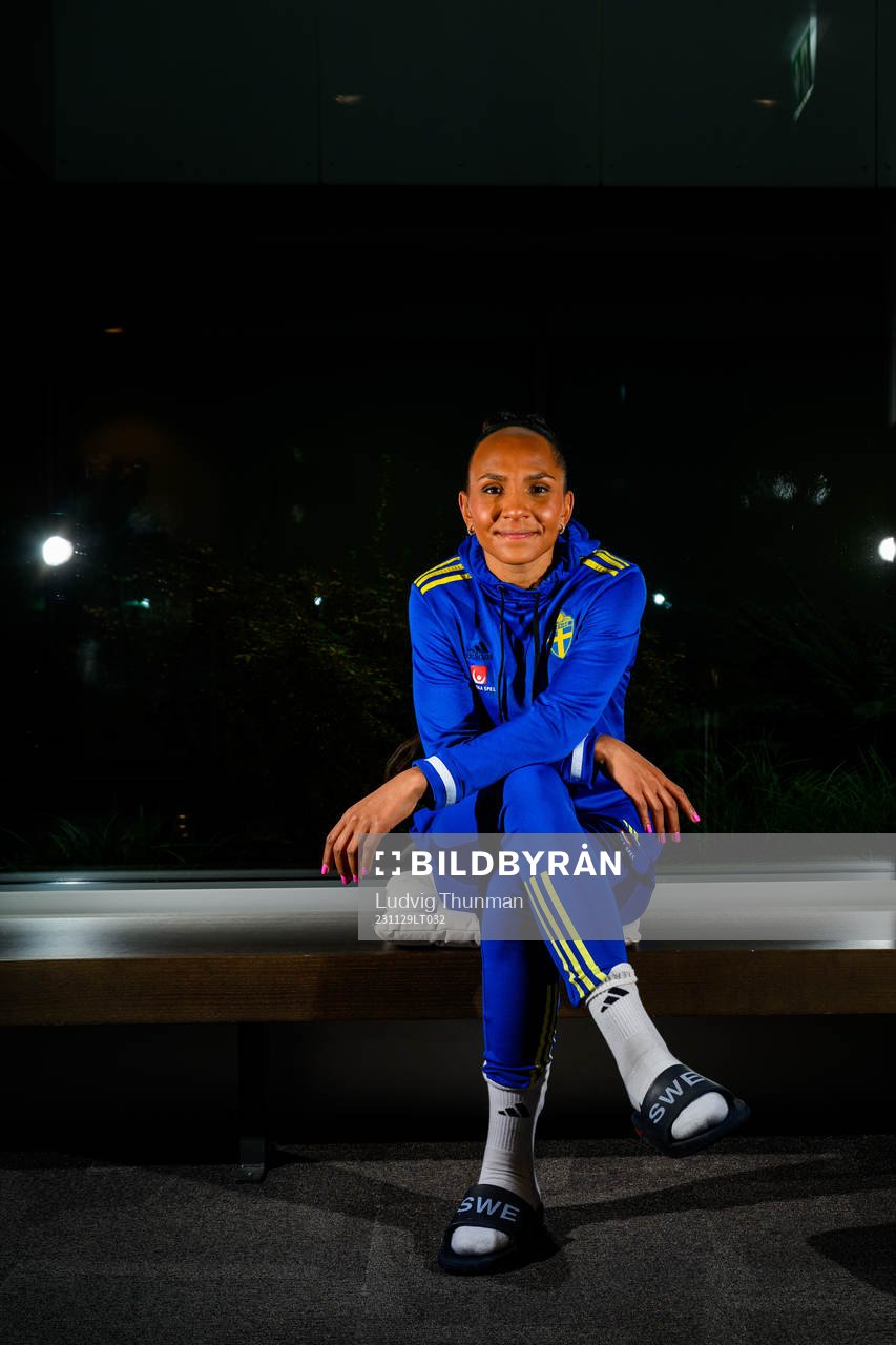 Madelen Janogy of the women's national football team of