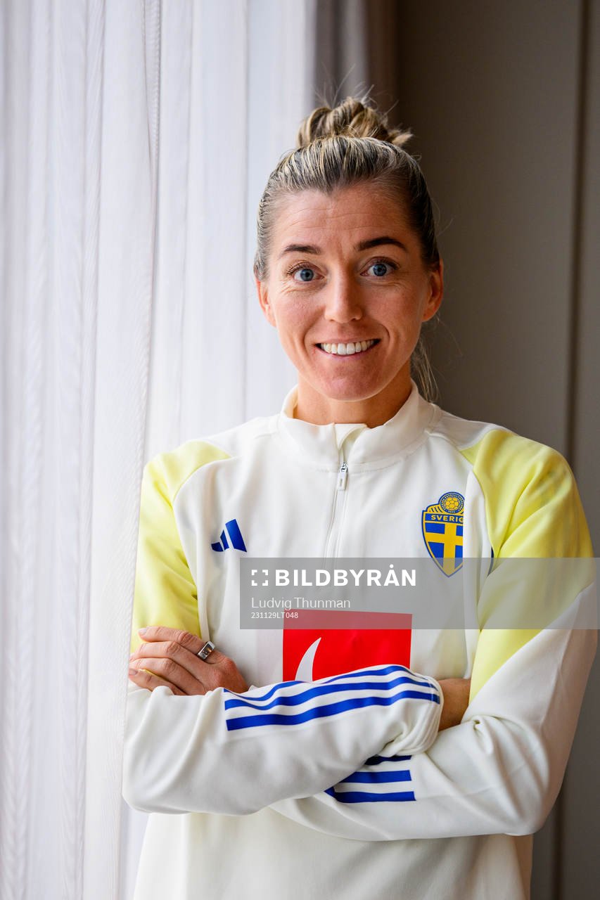 Linda Sembrant of the women's national football team of
