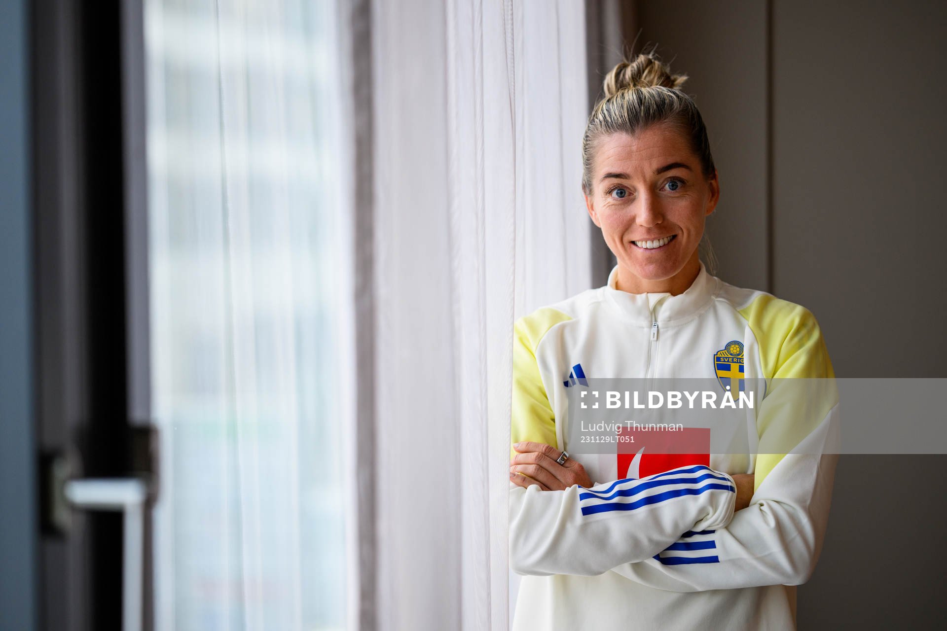 Linda Sembrant of the women's national football team of