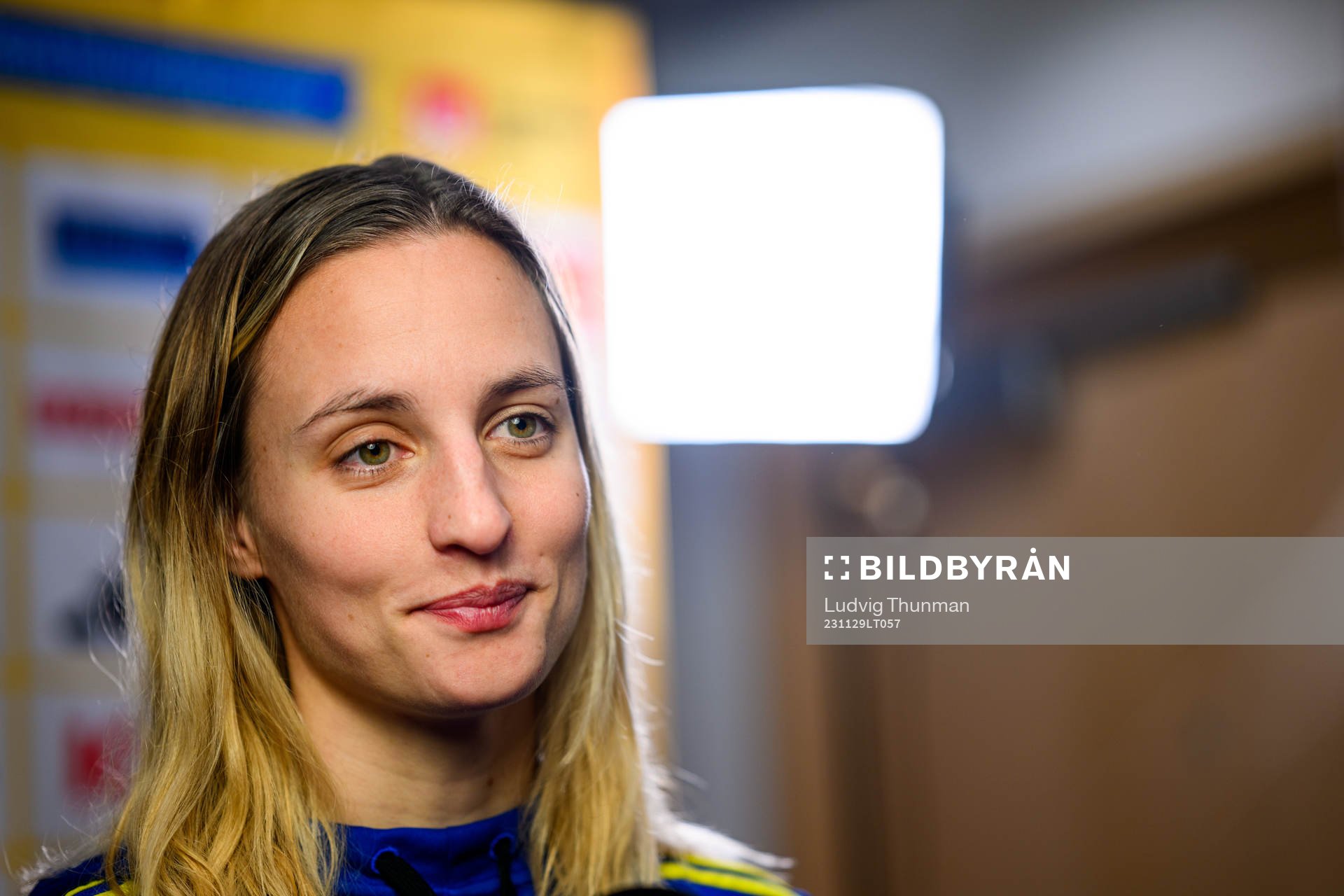 Nathalie Björn of the women's national football team of