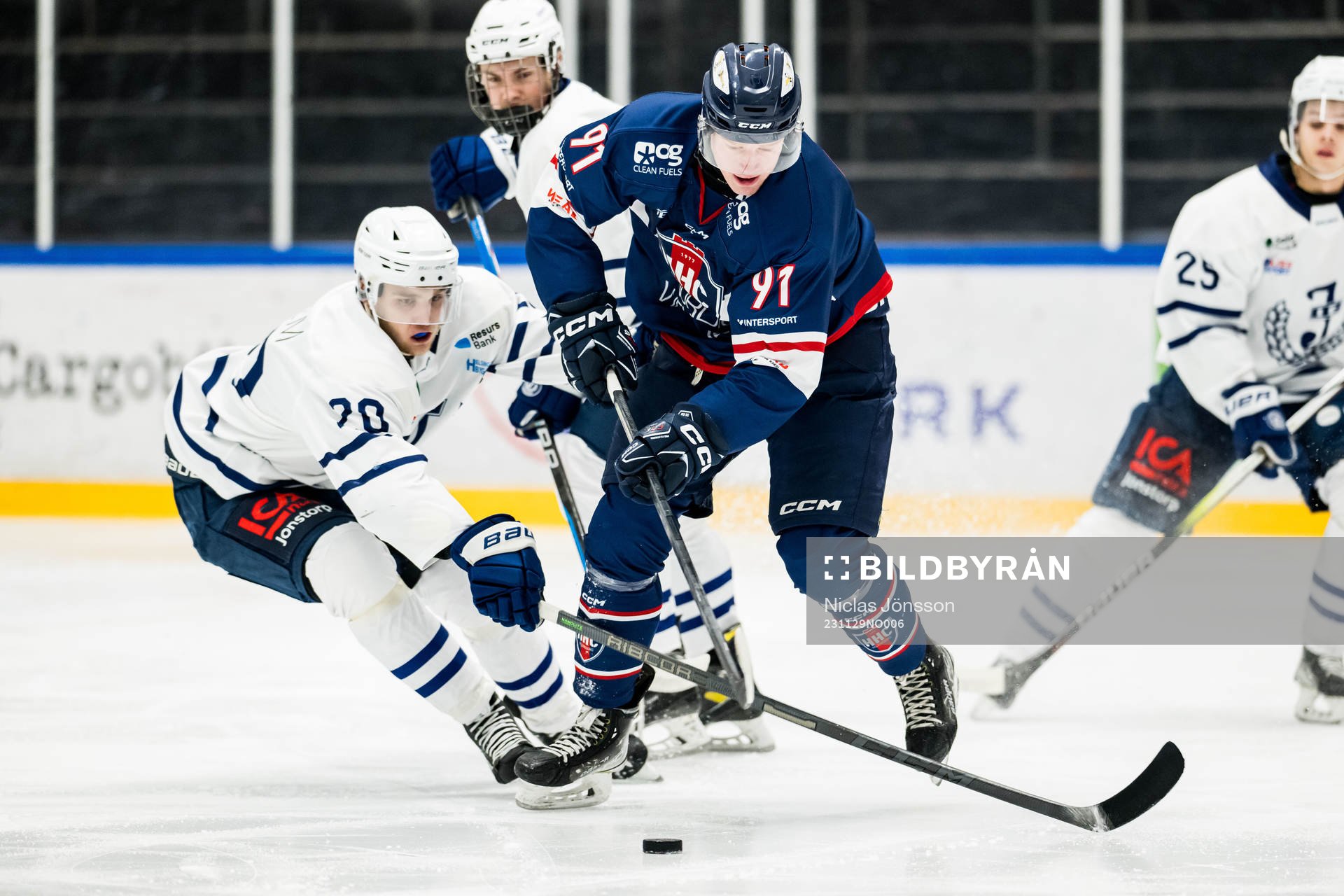 Jonstorps Adam Lundqvist och Helsingborgs Jonathan Hampton