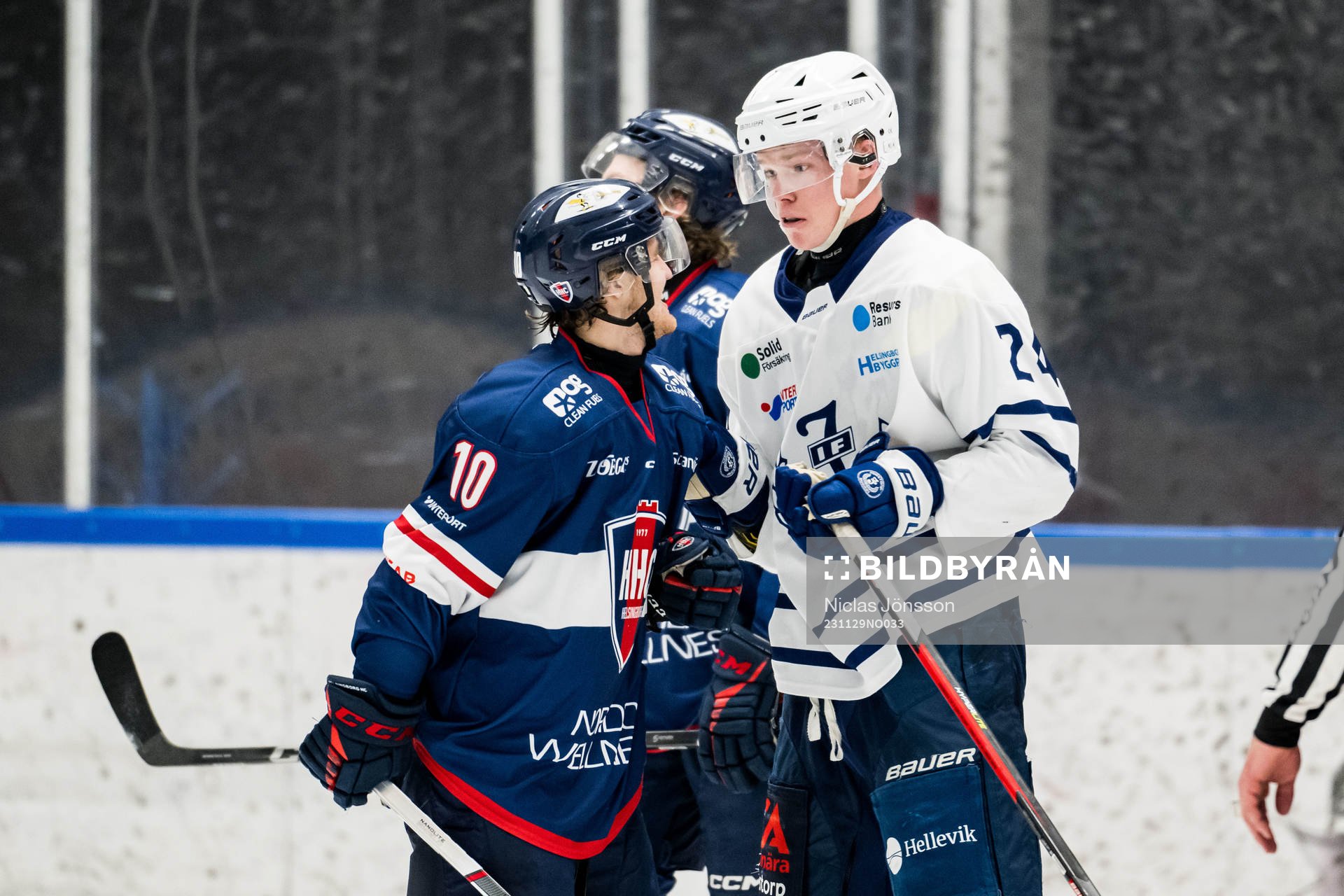 Helsingborgs Alexander Bengtsson och Jonstorps Andreas