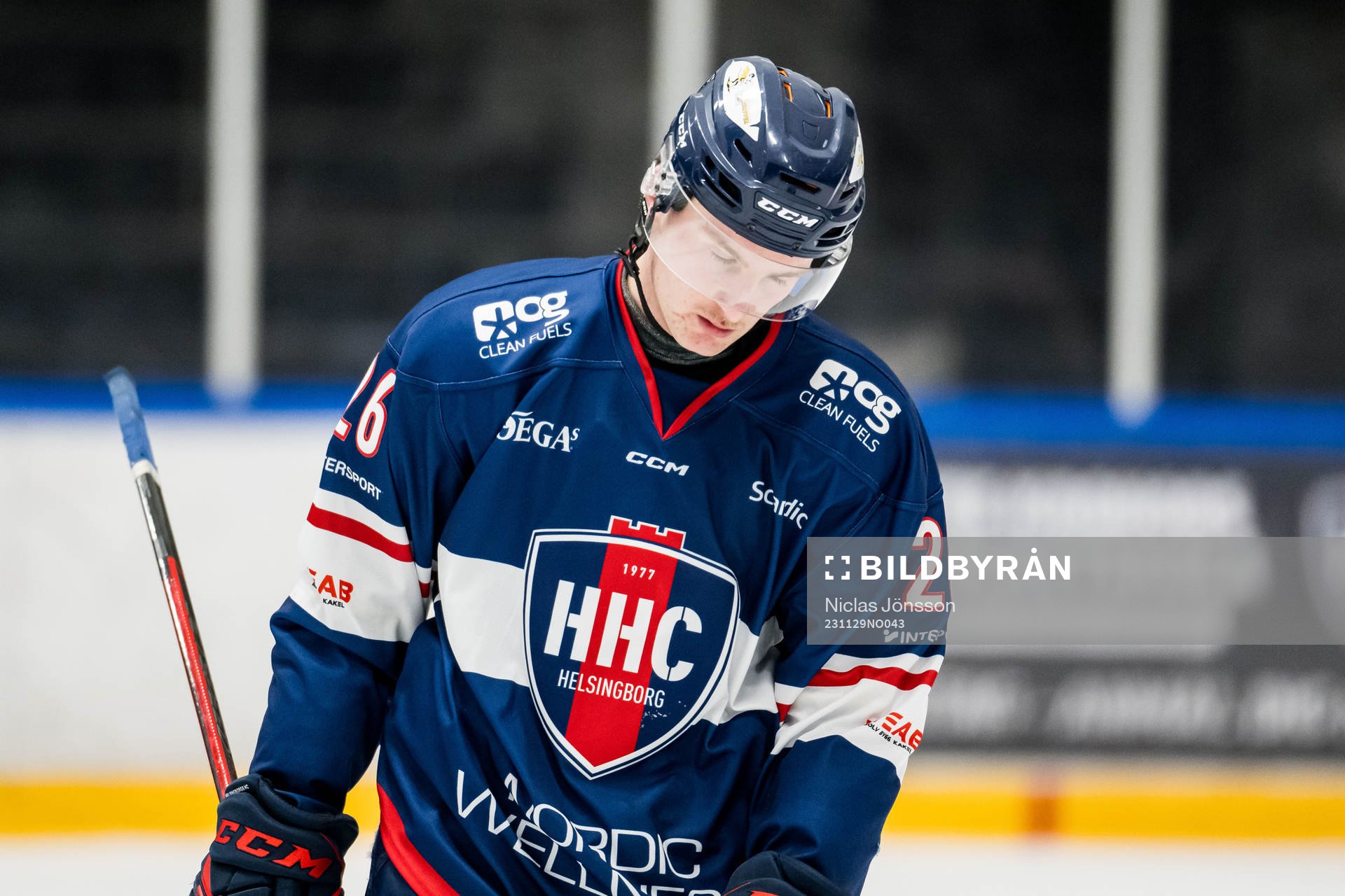 Helsingborgs Oscar Anderberg deppar
