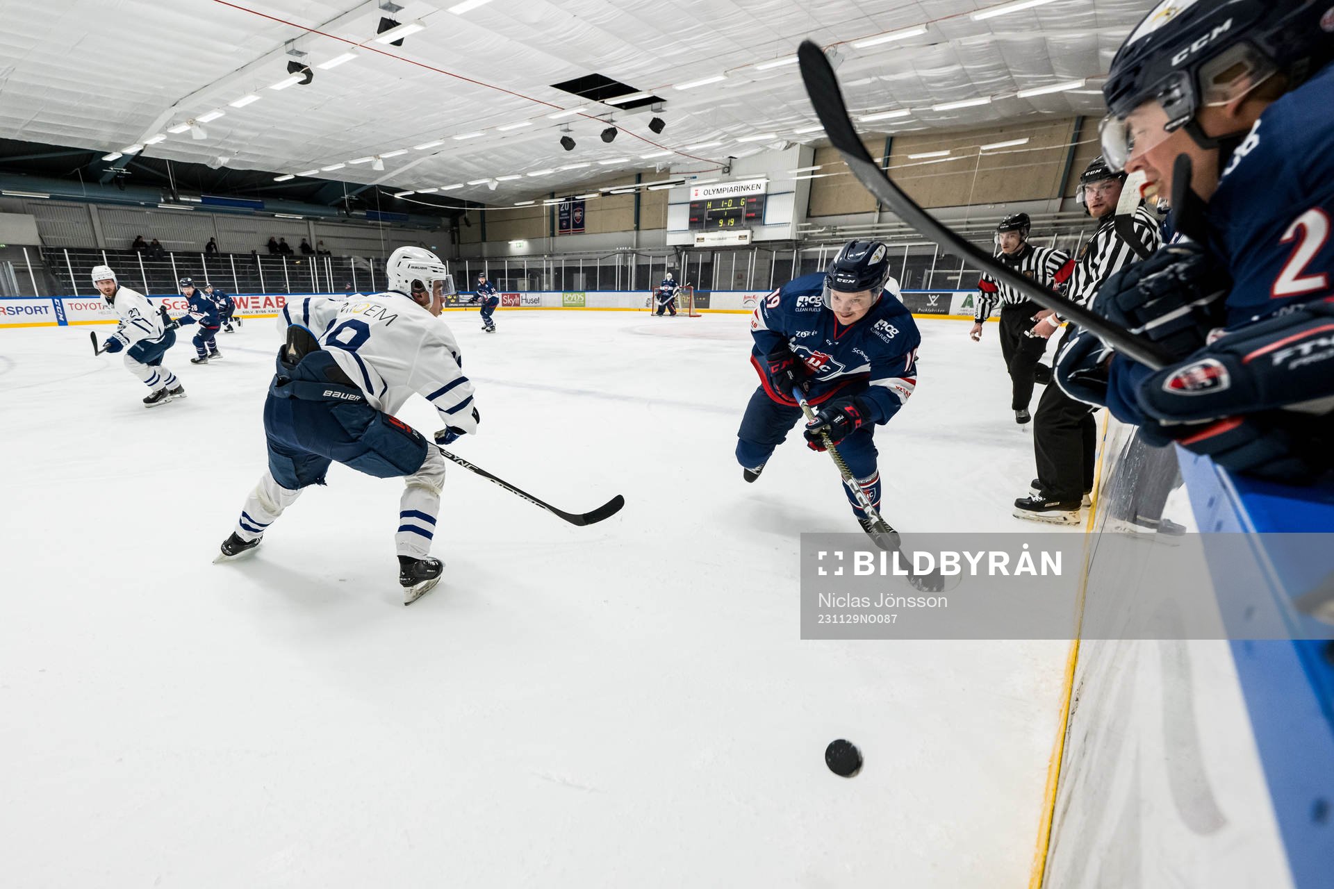 Jonstorps David Filén  och Helsingborgs Jac Johansson