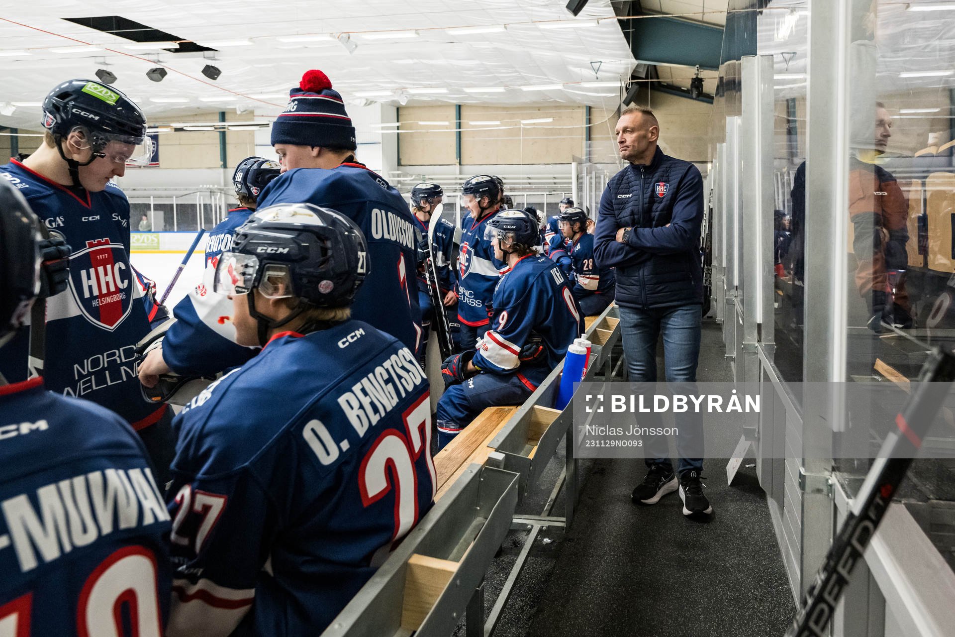Helsingborgs tränare Daniel Ratushny