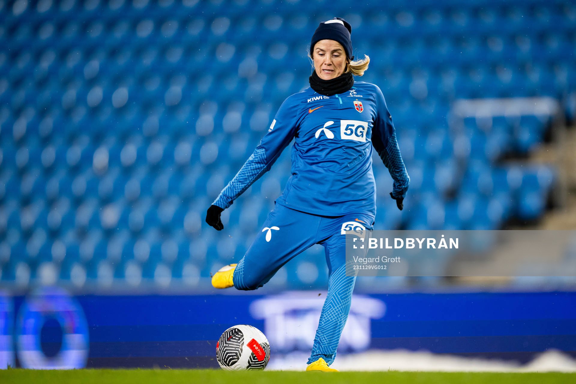 Maren Mjelde of the Norwegian women's national football team