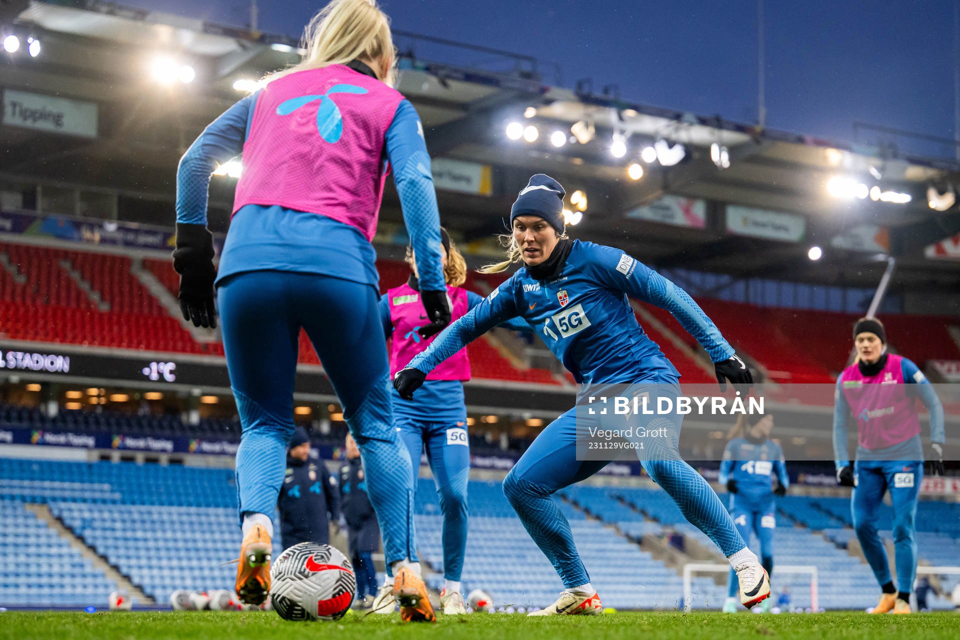 Maria Thorisdottir of the Norwegian women's national