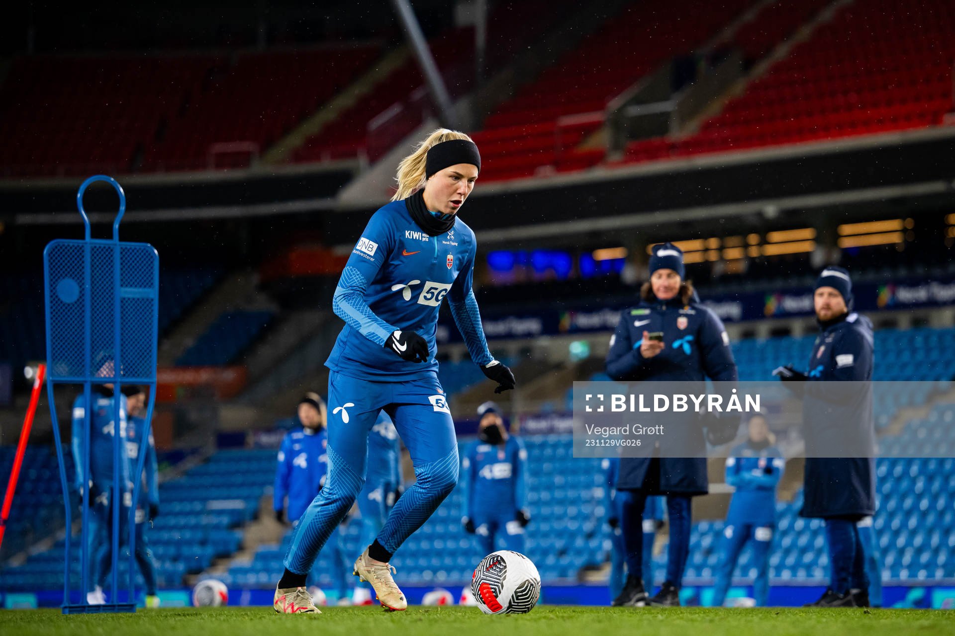 Sophie Román Haug of the Norwegian women's national