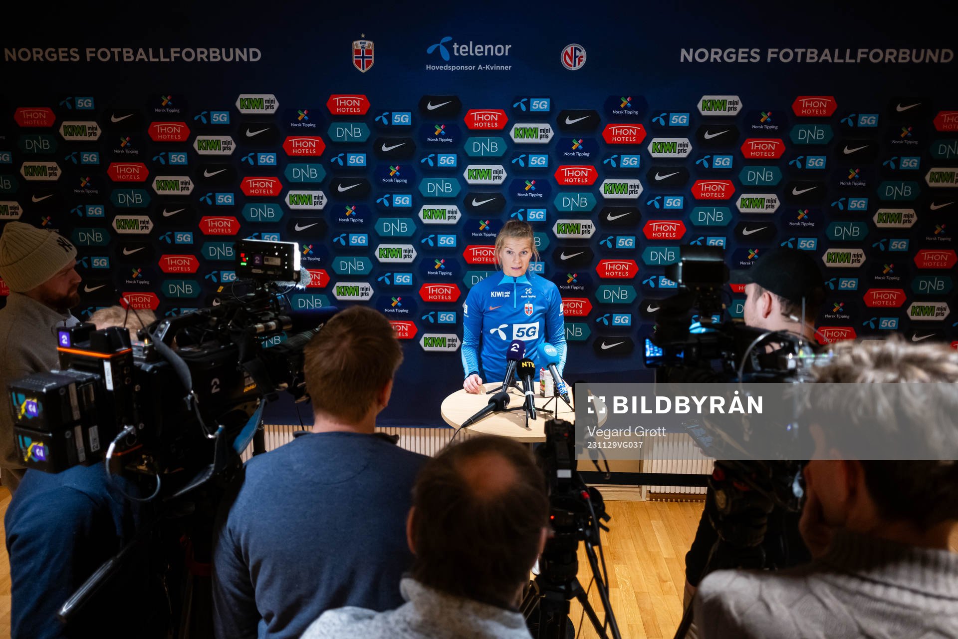 Ada Hegerberg of the Norwegian women's national football