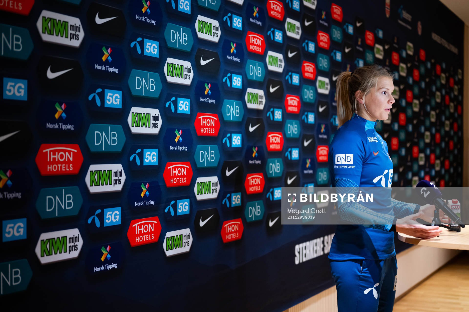 Ada Hegerberg of the Norwegian women's national football