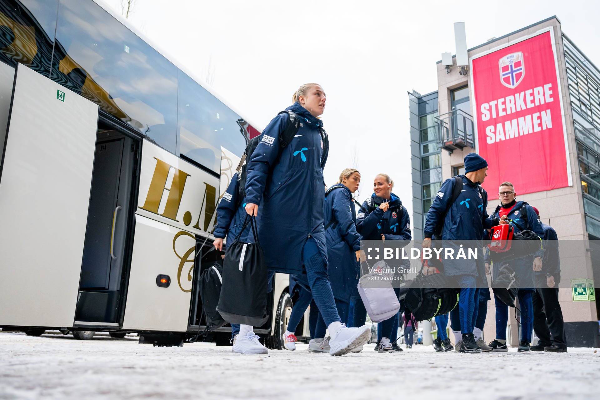 Sophie Román Haug of the Norwegian women's national