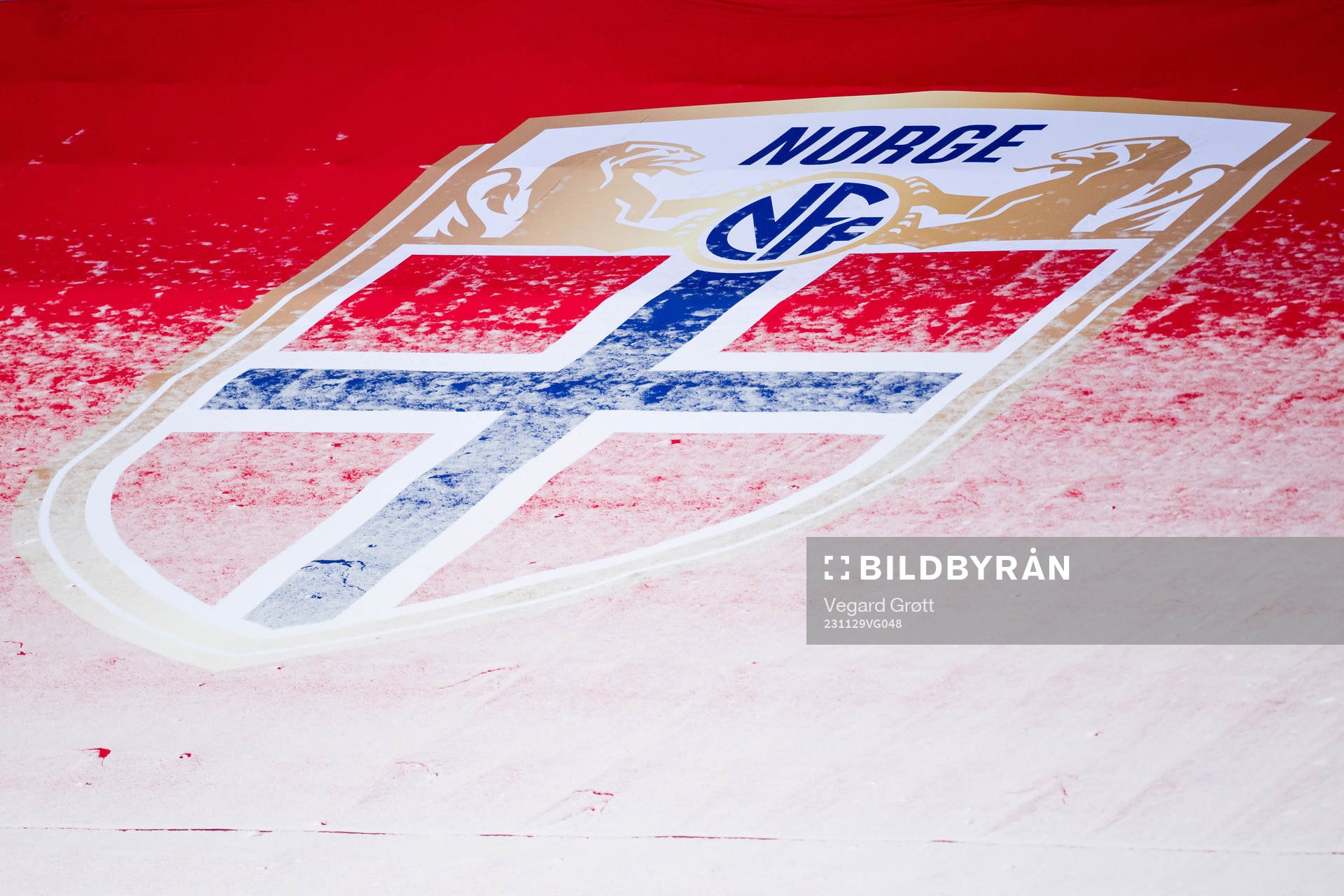 The logo of the Norwegian Football Association (NFF)
