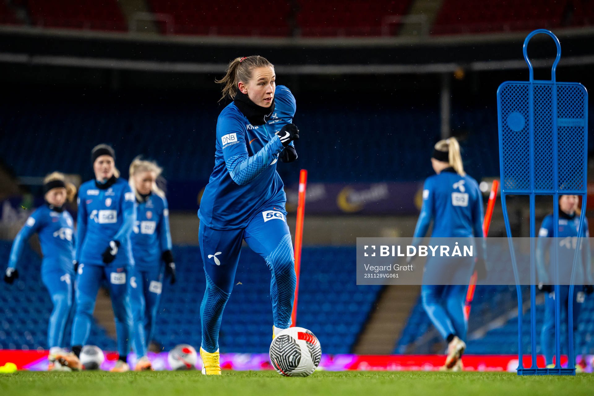 Elisabeth Terland of the Norwegian women's national