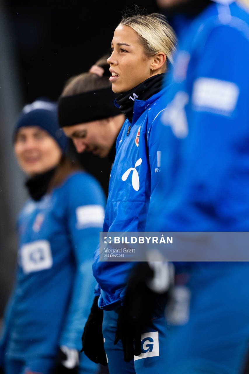 Celin Bizet Ildhusøy of the Norwegian women's national