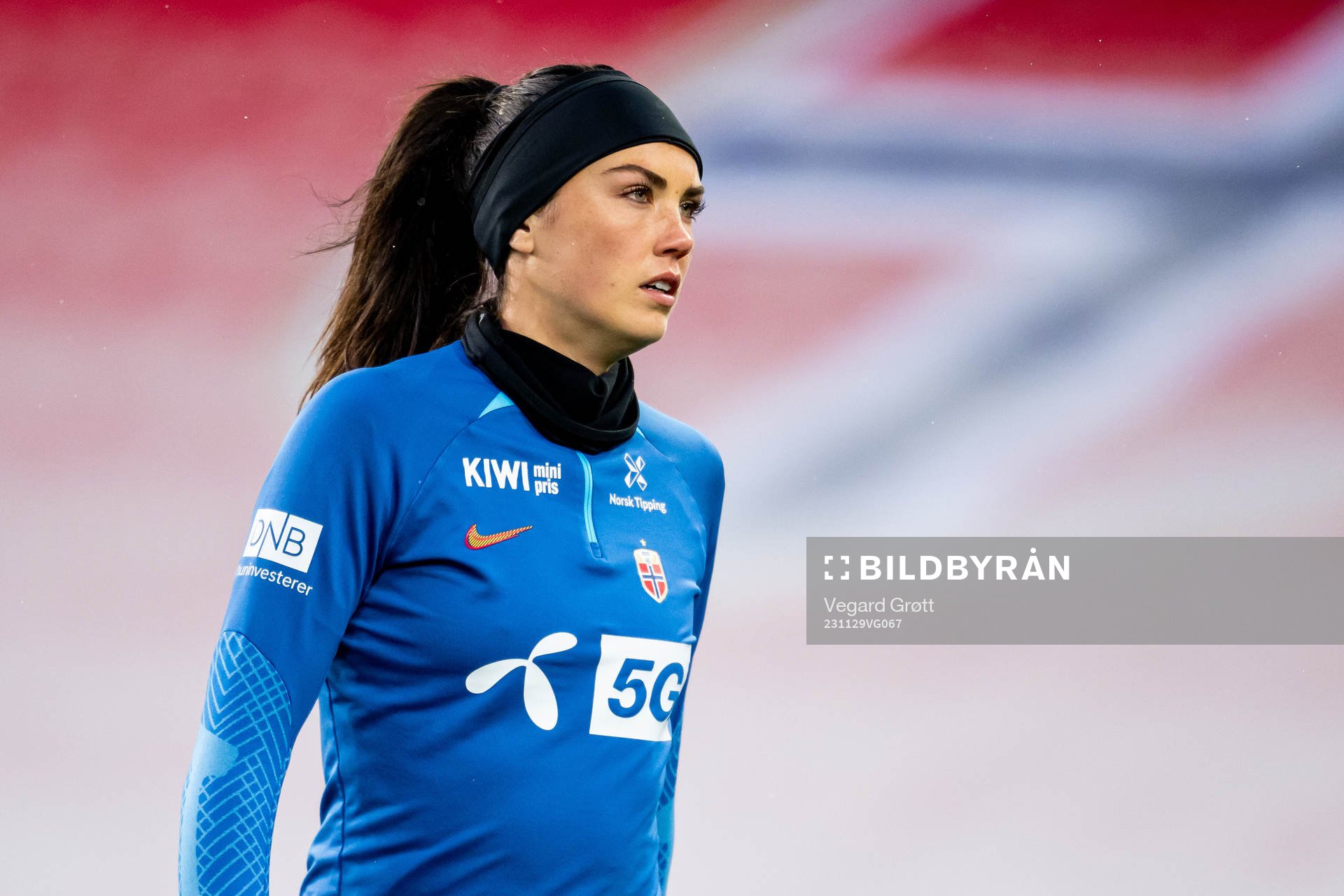 Ingrid Syrstad Engen of the Norwegian women's national