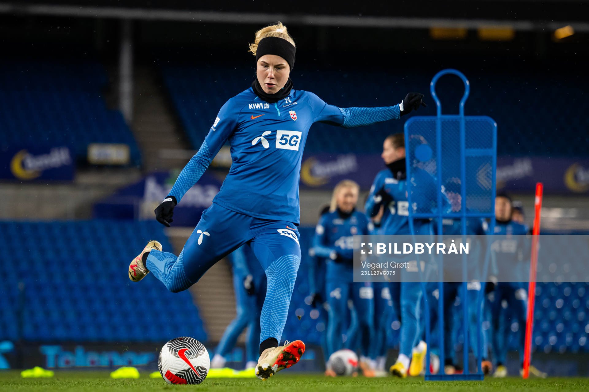 Sophie Román Haug of the Norwegian women's national