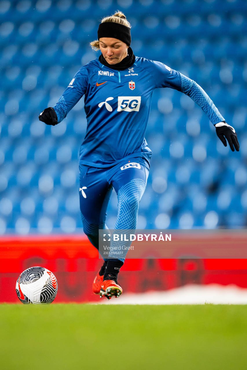 Frida Maanum of the Norwegian women's national football team