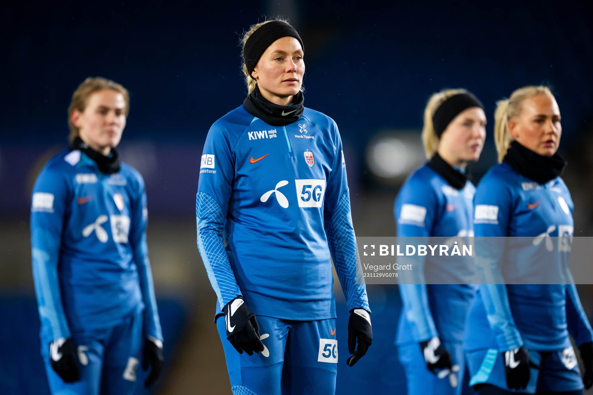 Guro Bergsvand of the Norwegian women's national football
