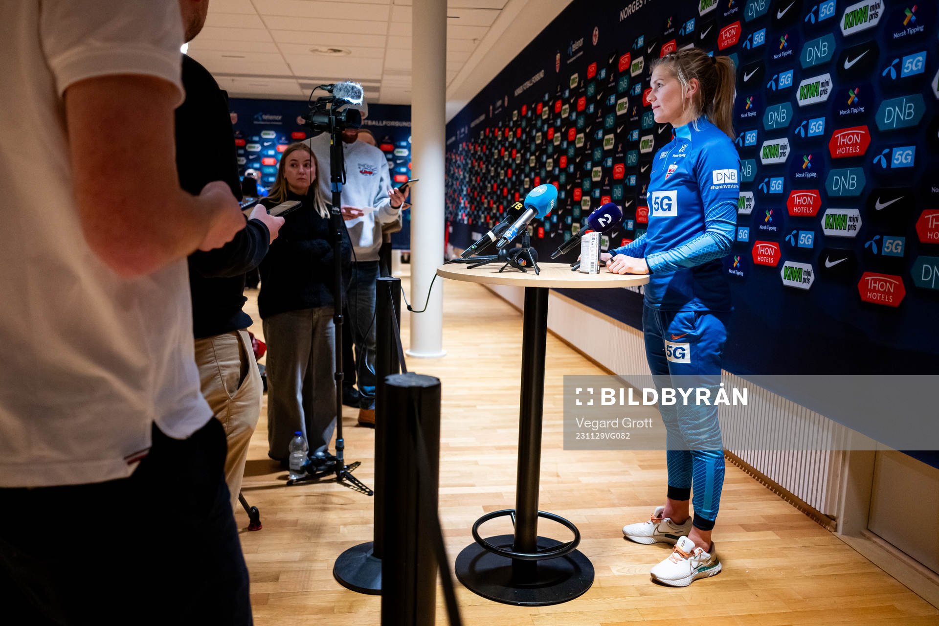 Ada Hegerberg of the Norwegian women's national football