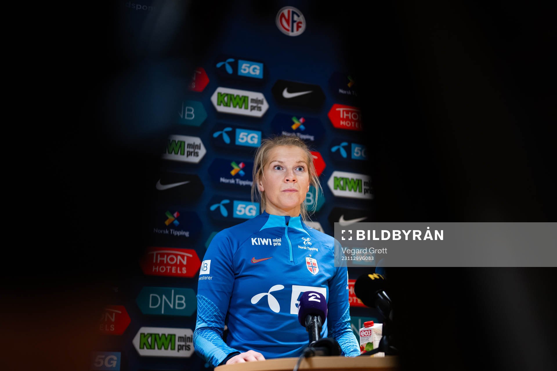 Ada Hegerberg of the Norwegian women's national football