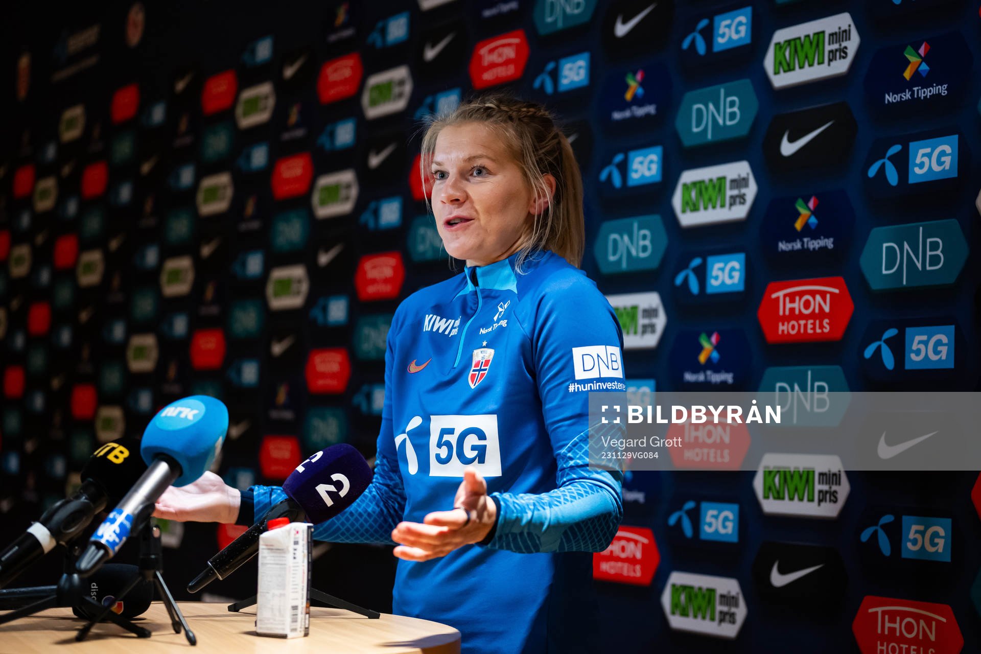 Ada Hegerberg of the Norwegian women's national football