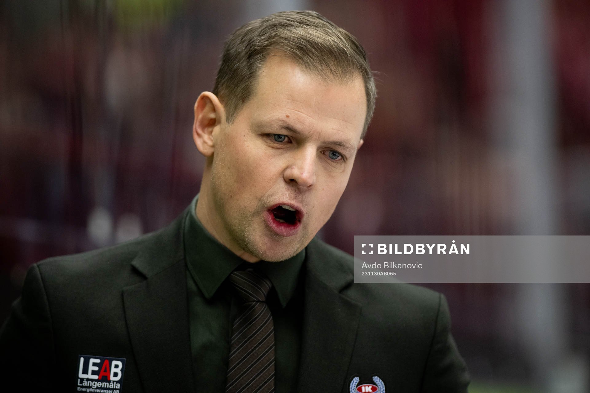 Oskarshamns tränare Martin Filander