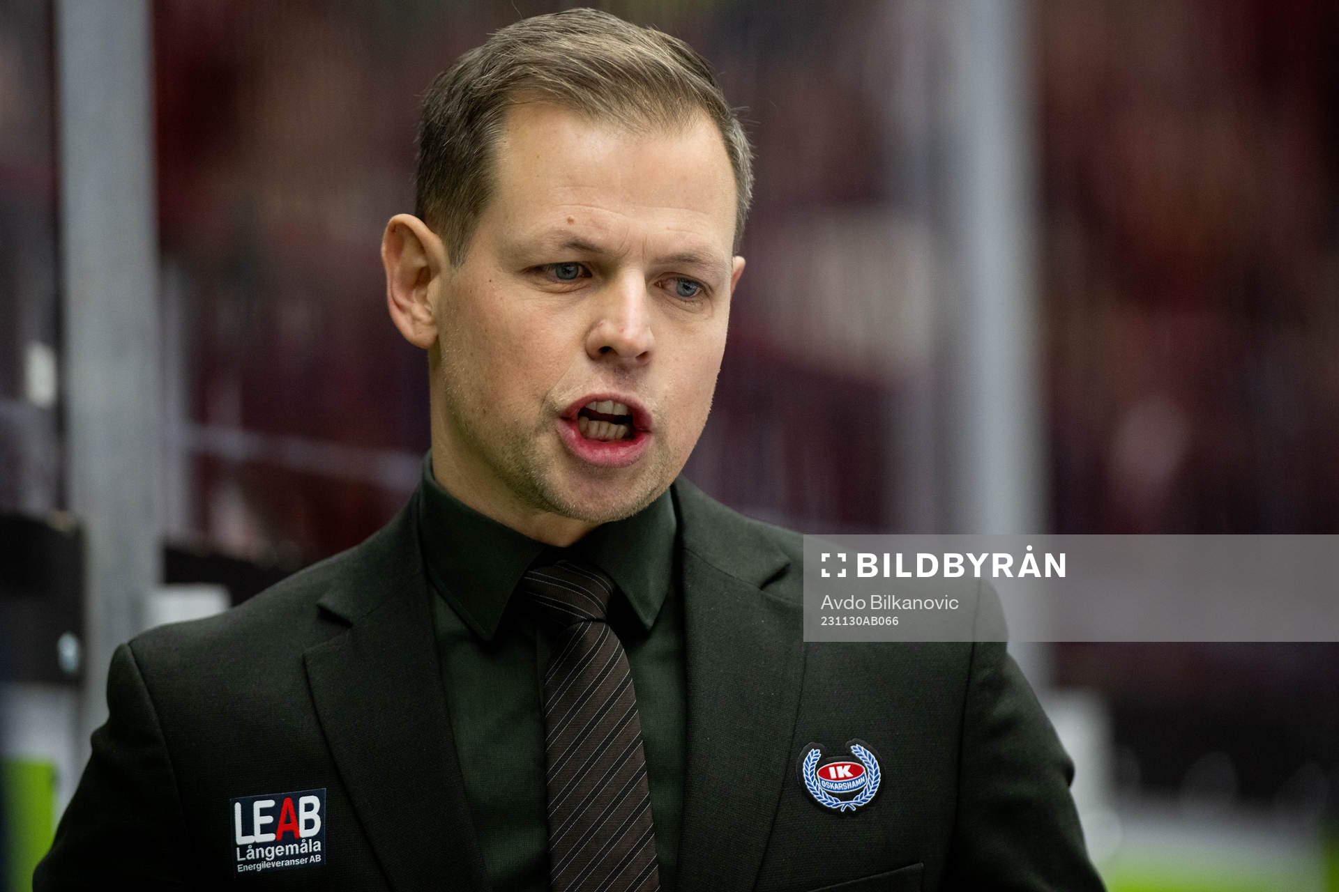 Oskarshamns tränare Martin Filander