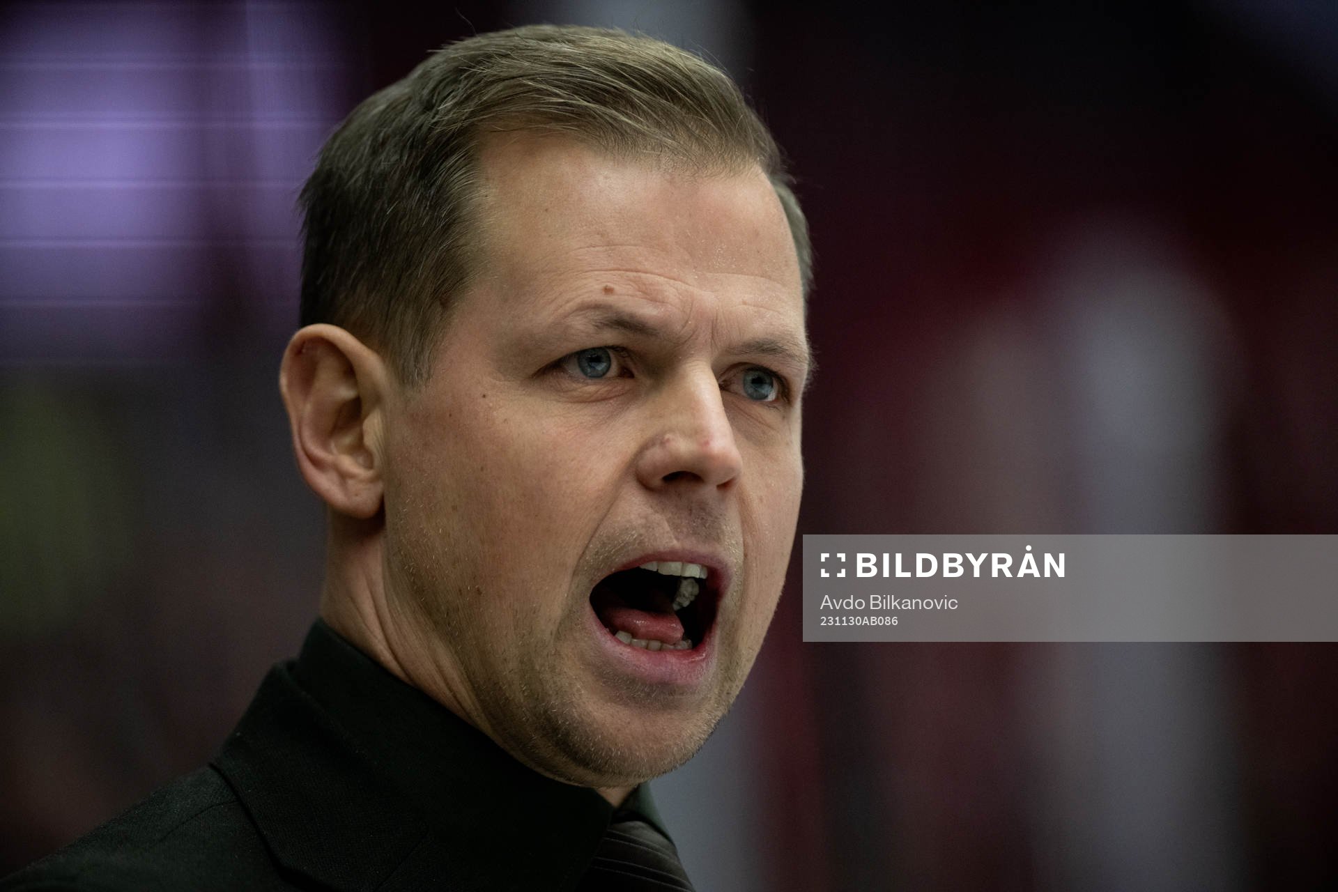 Oskarshamns tränare Martin Filander