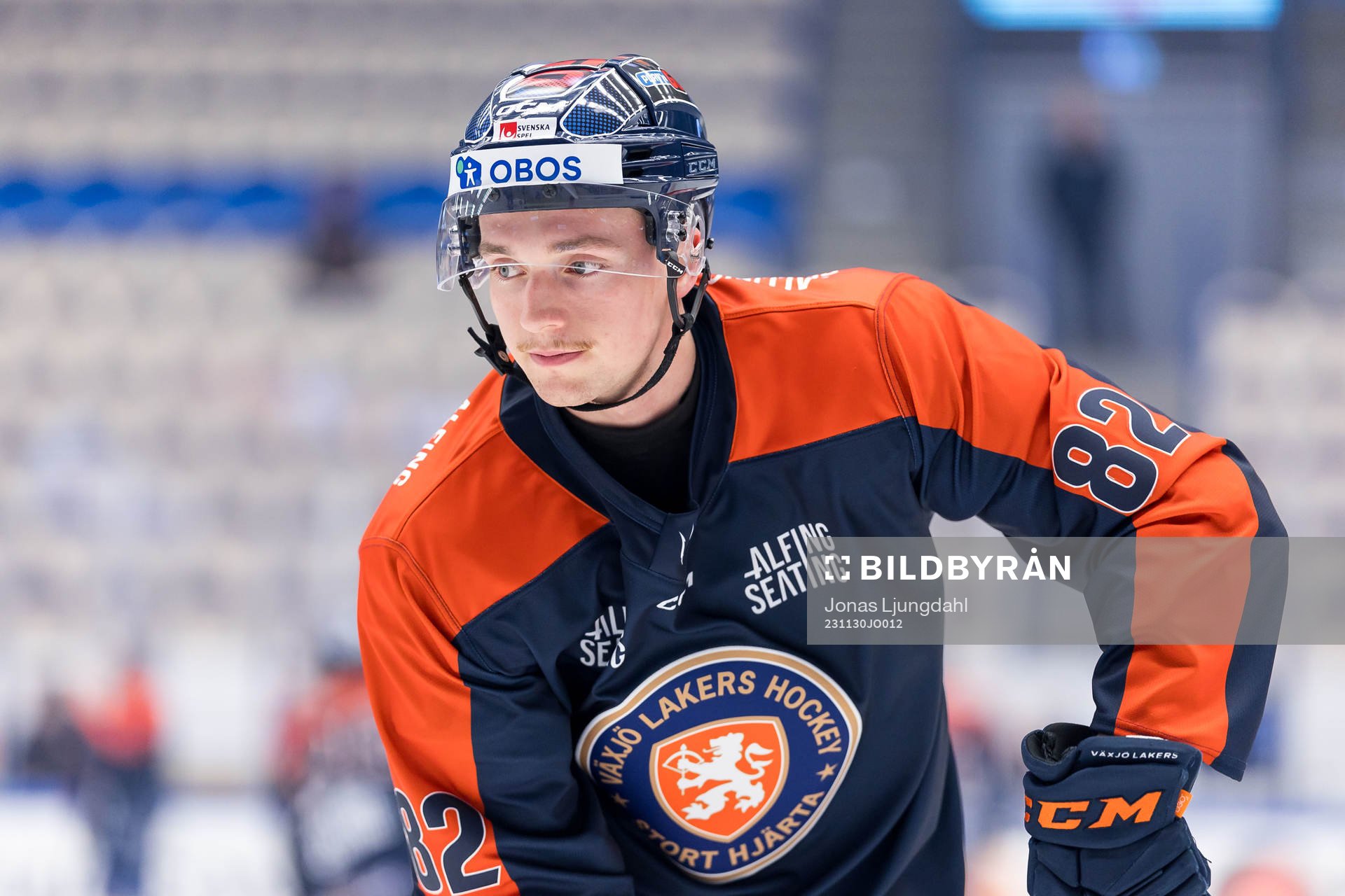 Växjös Joel Svensson värmer upp