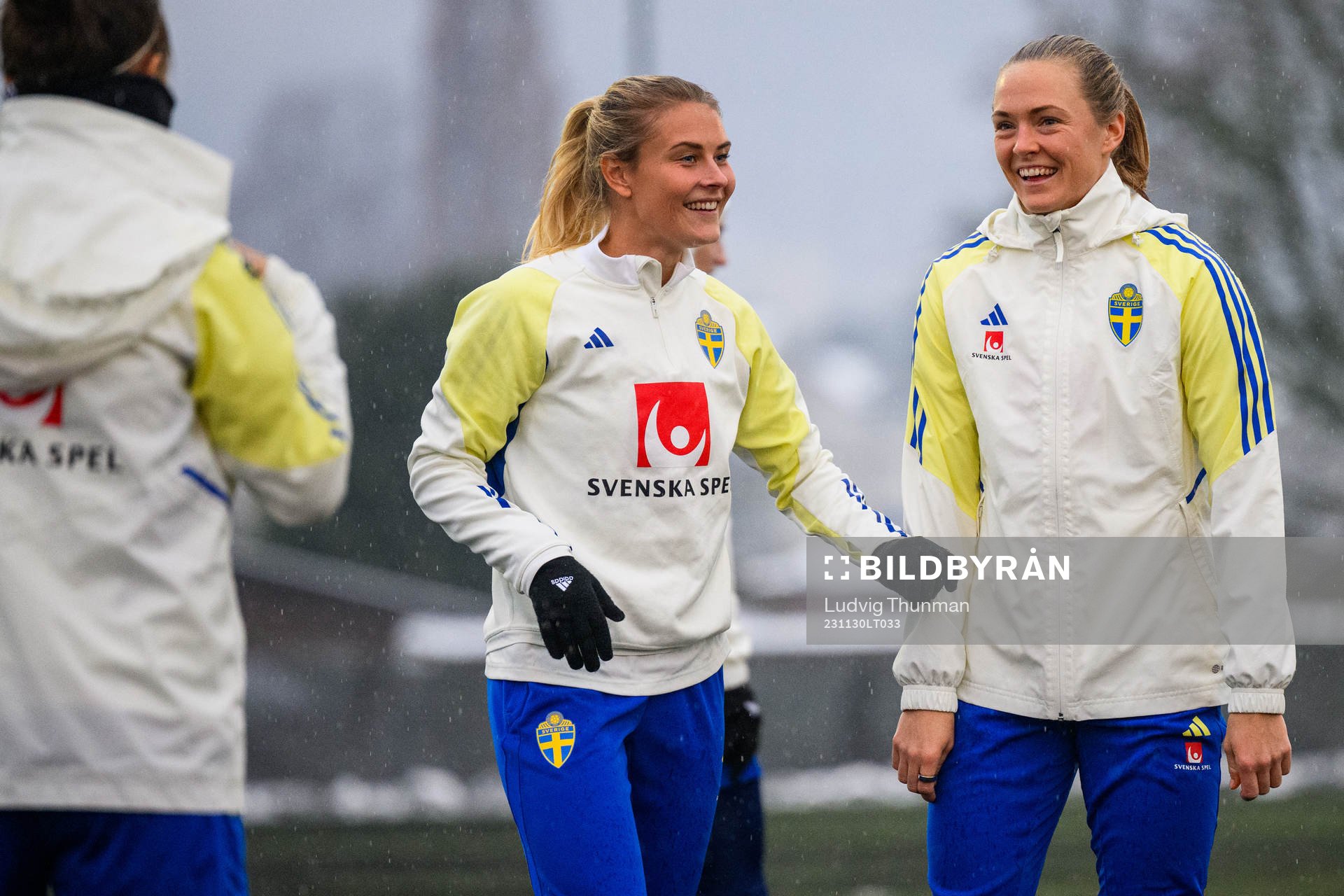 Amanda Nildén and Magdalena Eriksson