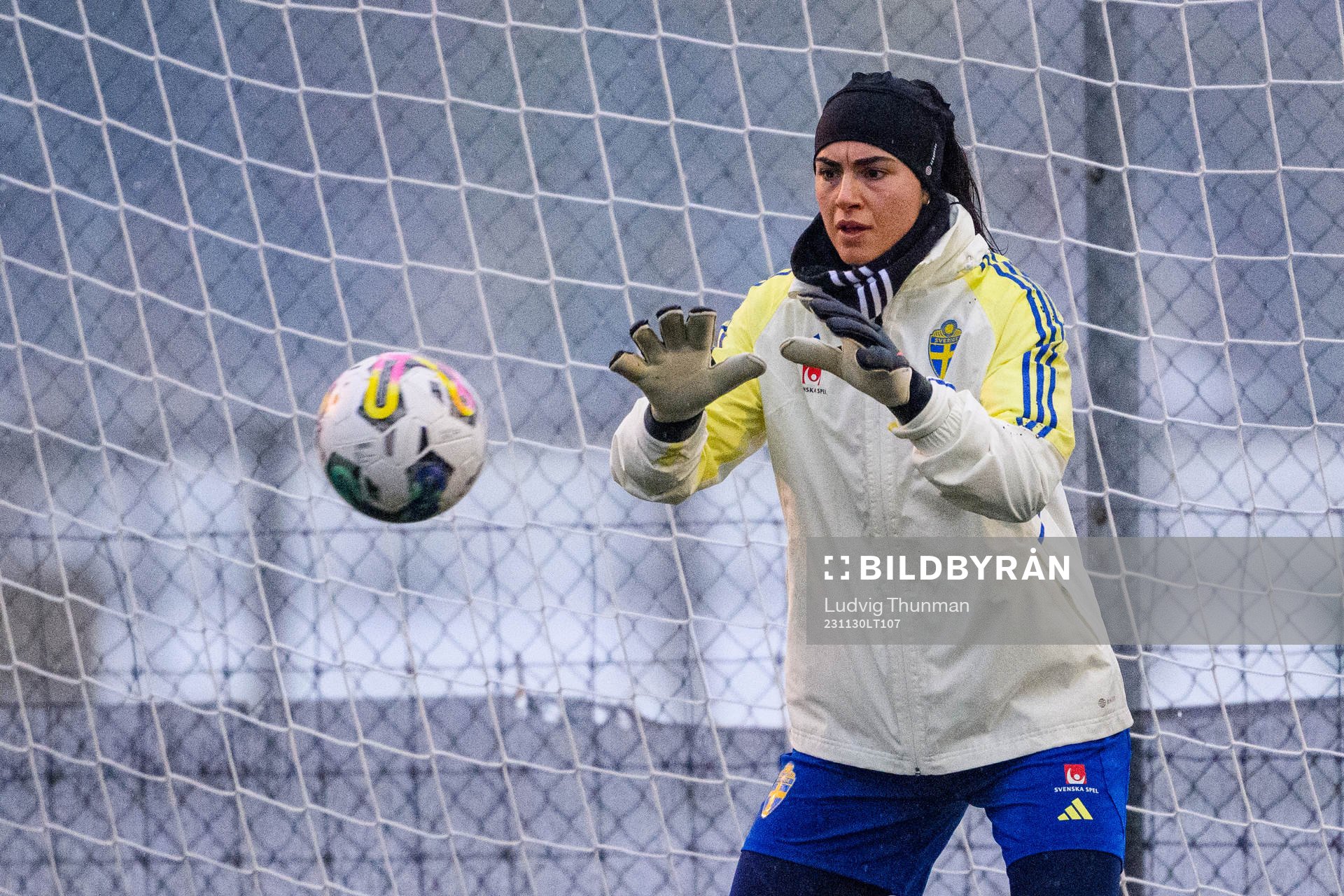 Goalkeeper Zecira Musovic