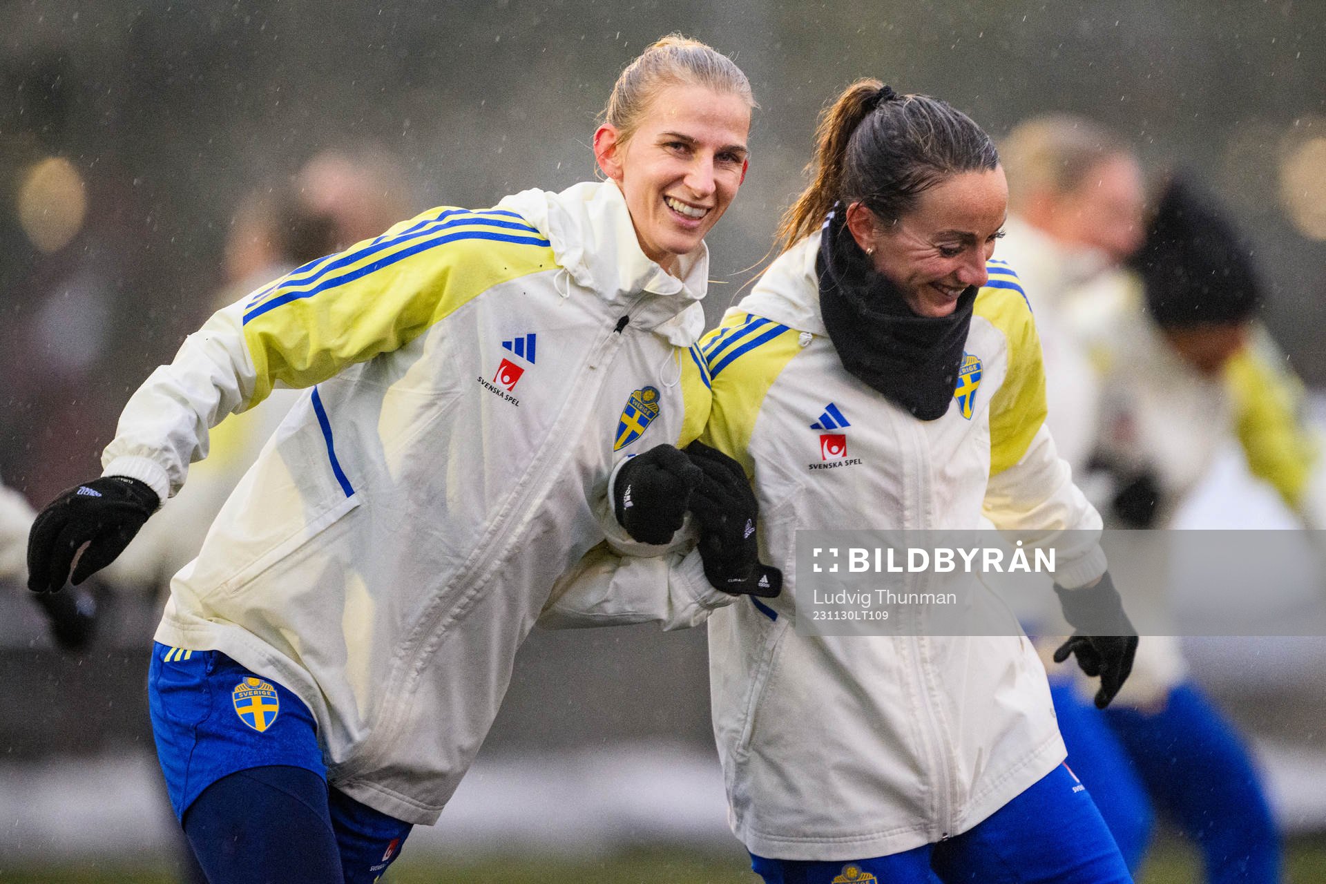 Sofia Jakobsson and Kosovare Asllani