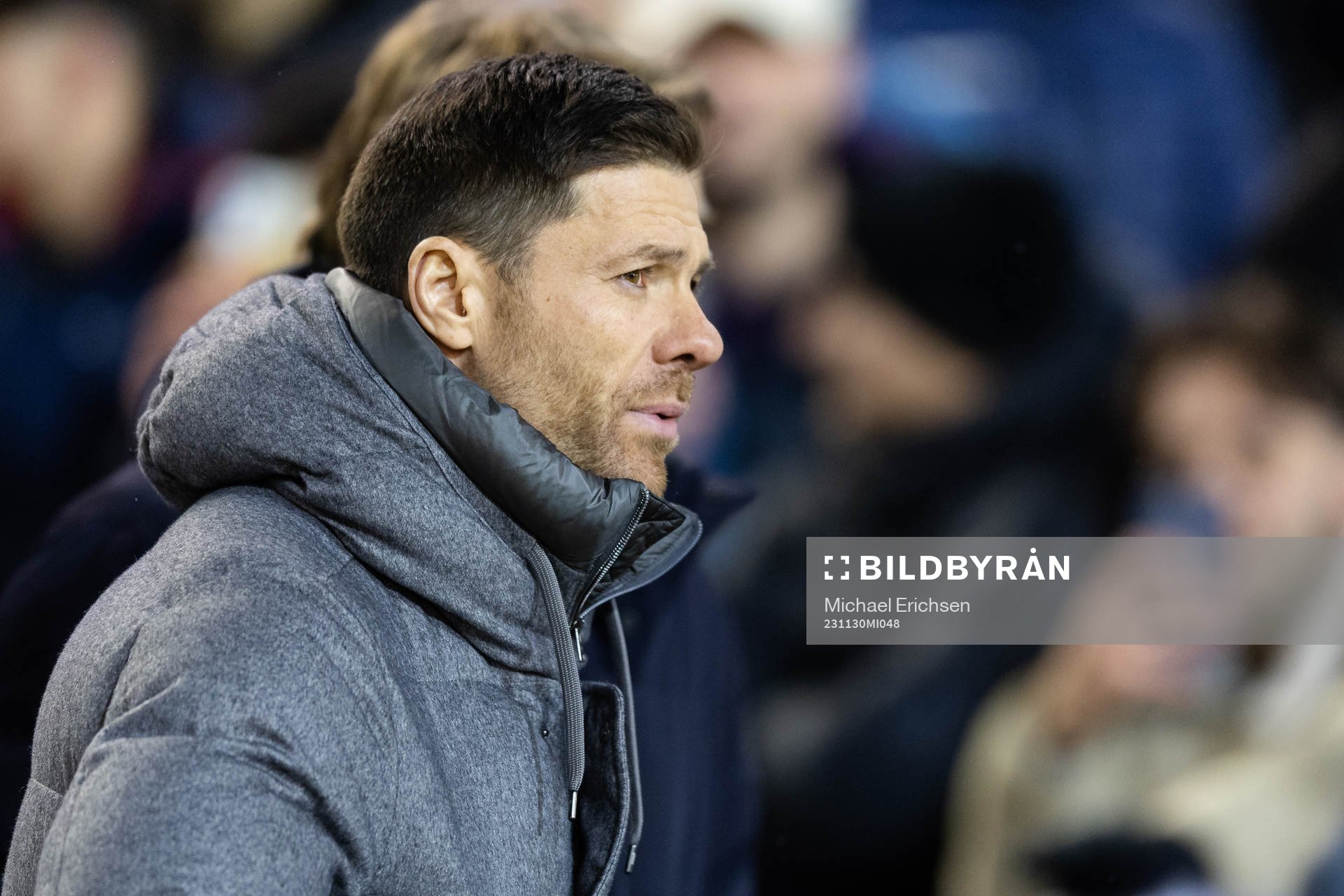 Head coach Xabi Alonso of Bayer Leverkusen