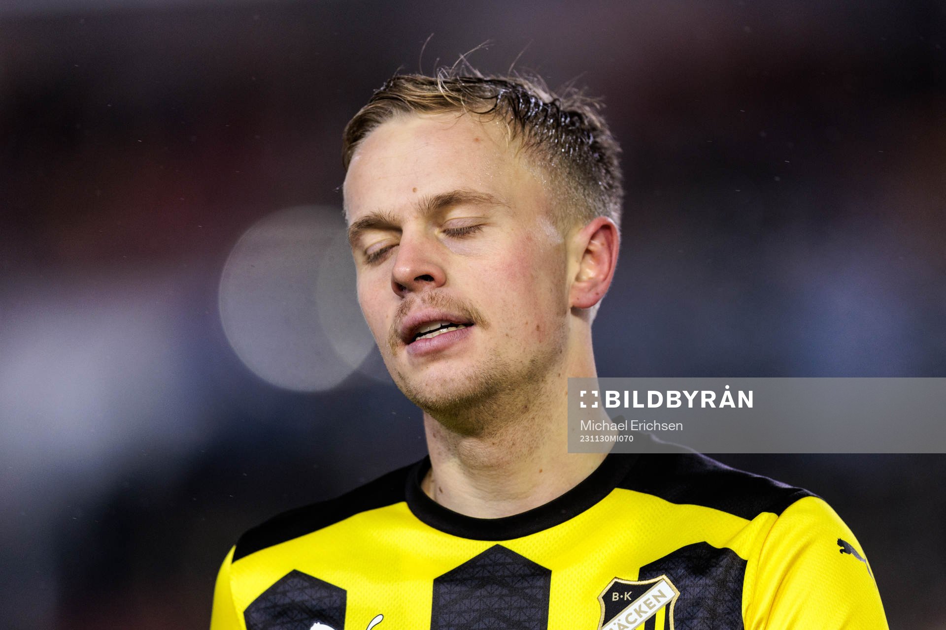 Tomas Olai Totland of BK Häcken looks dejected