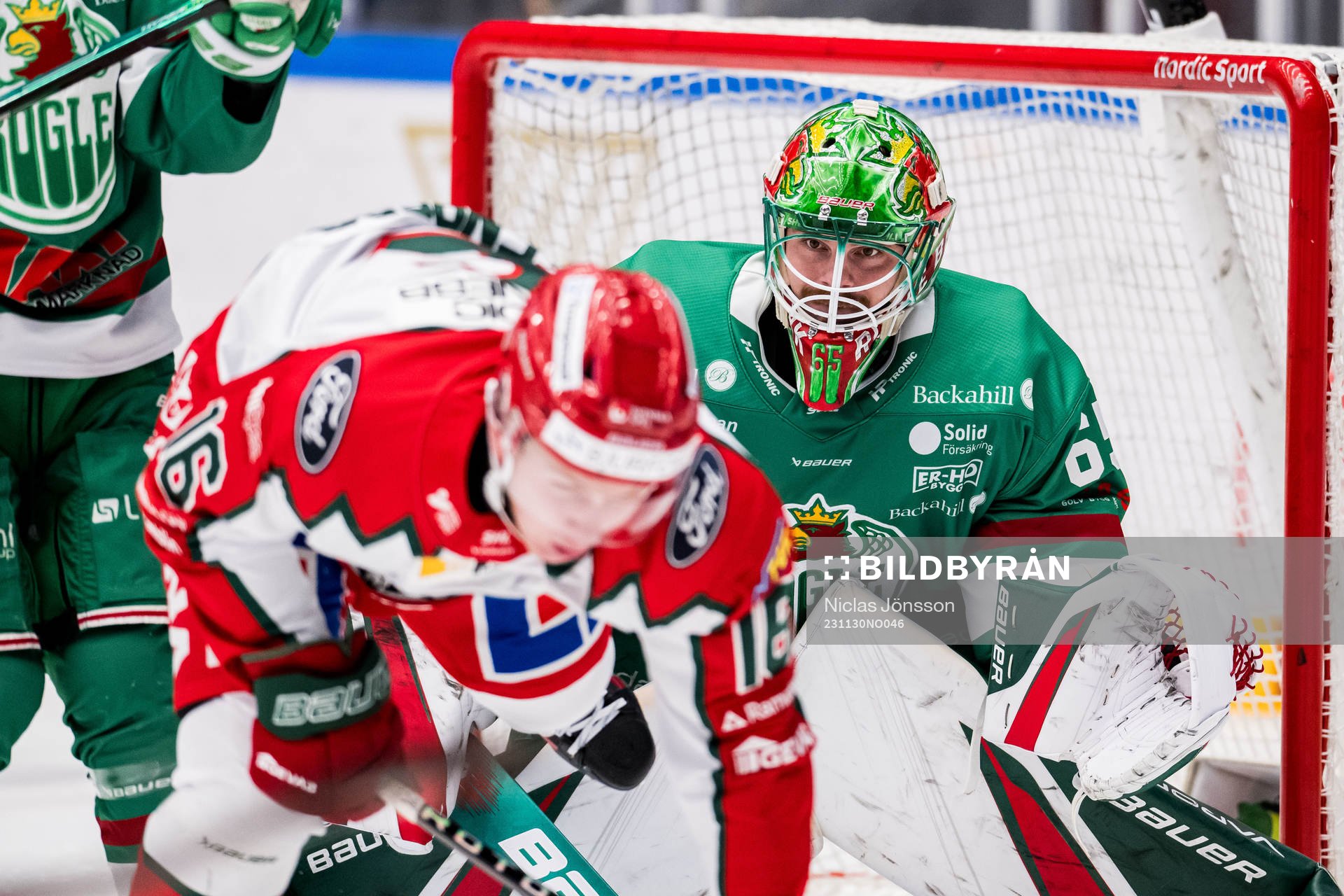 Rögle BKs målvakt Christoffer Rifalk