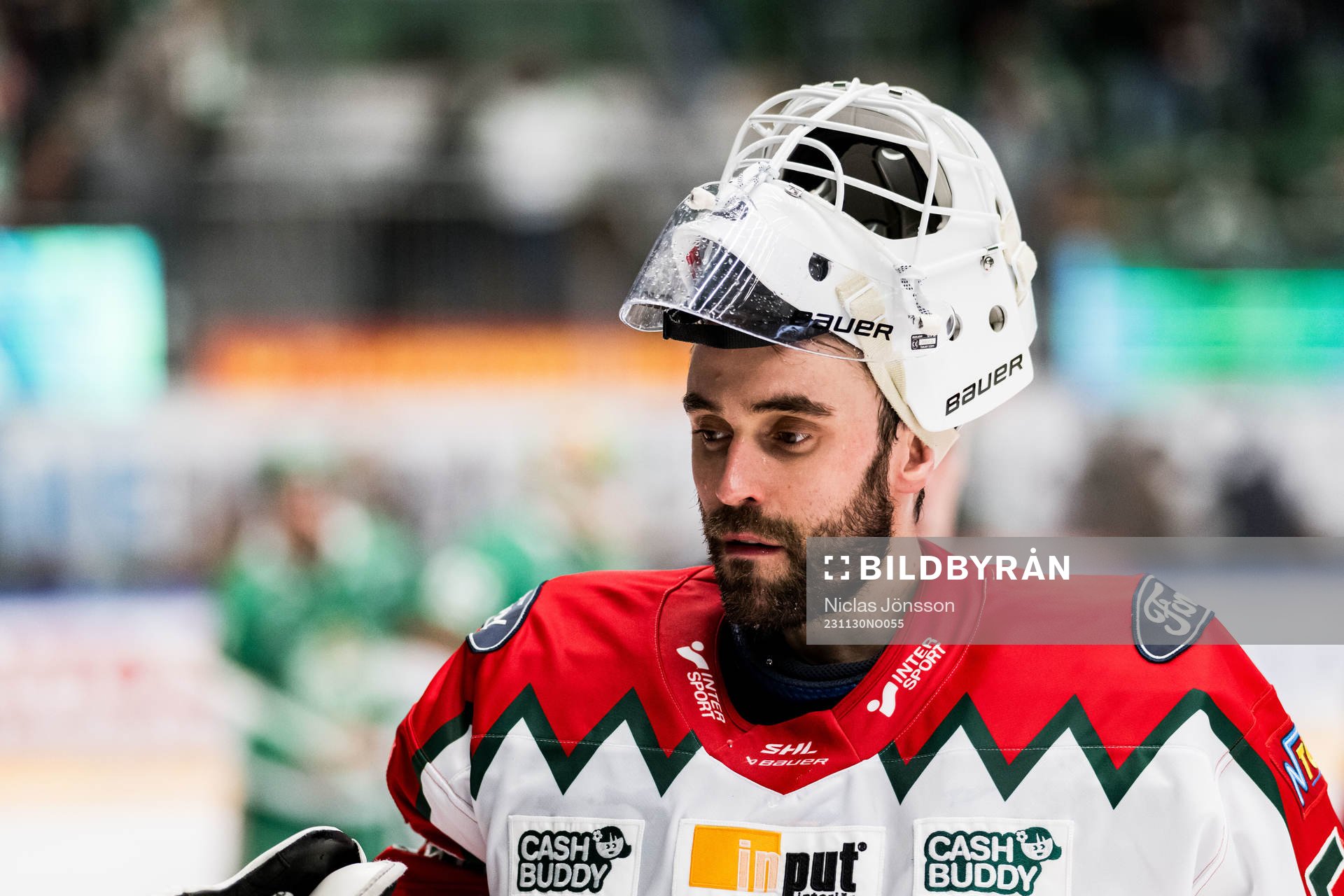 Frölunda HCs målvakt Frans Tuohimaa