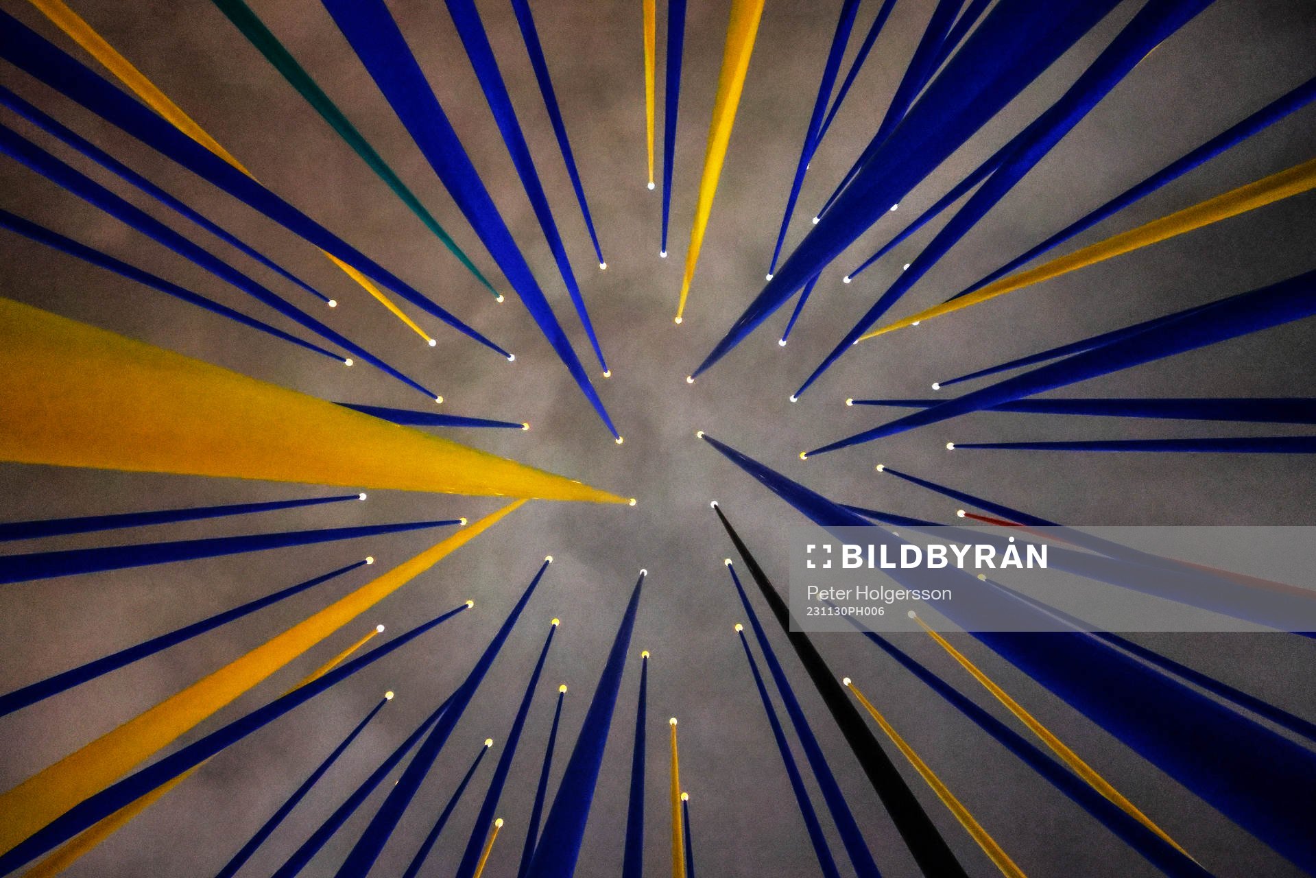 Vid SAAB Arena före ishockeymatchen i SHL mellan