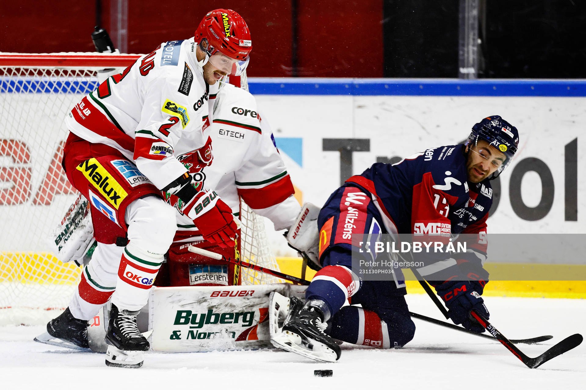 MoDos David Rundblad och Linköpings Anthony Greco