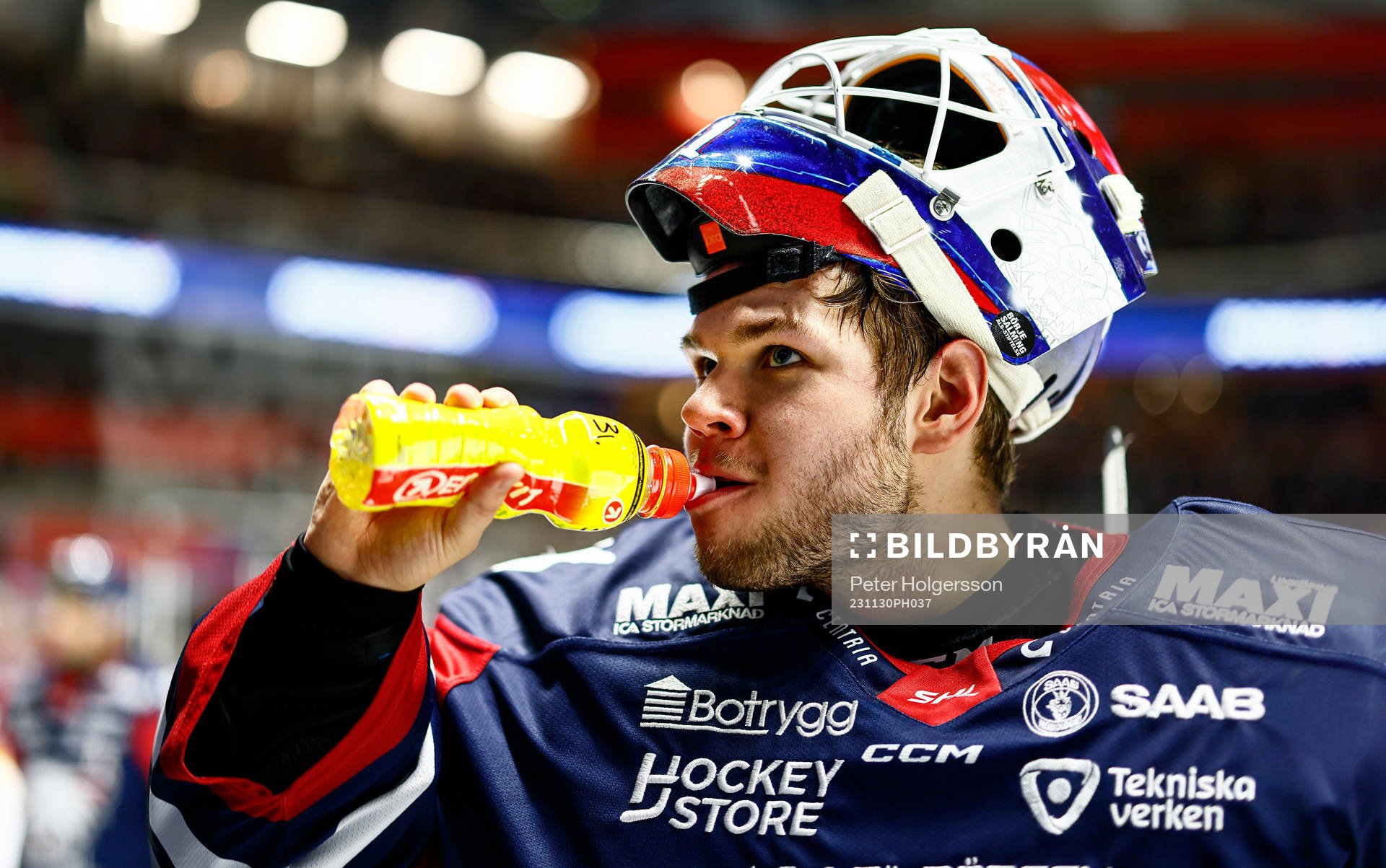 Linköpings målvakt Jesper Myrenberg