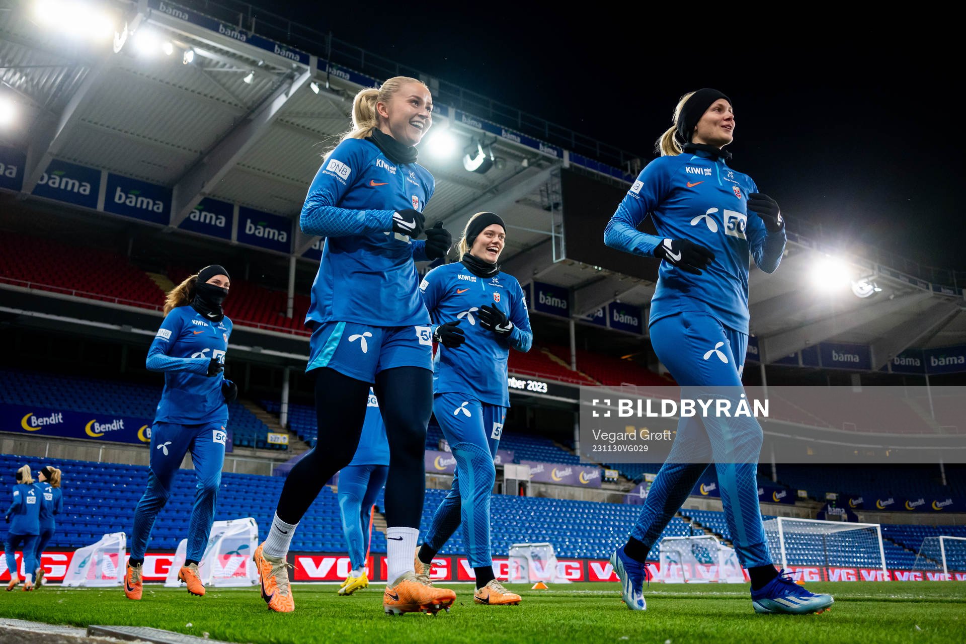 Anna Langås Jøsendal, Mathilde Harviken and Karina Sævik