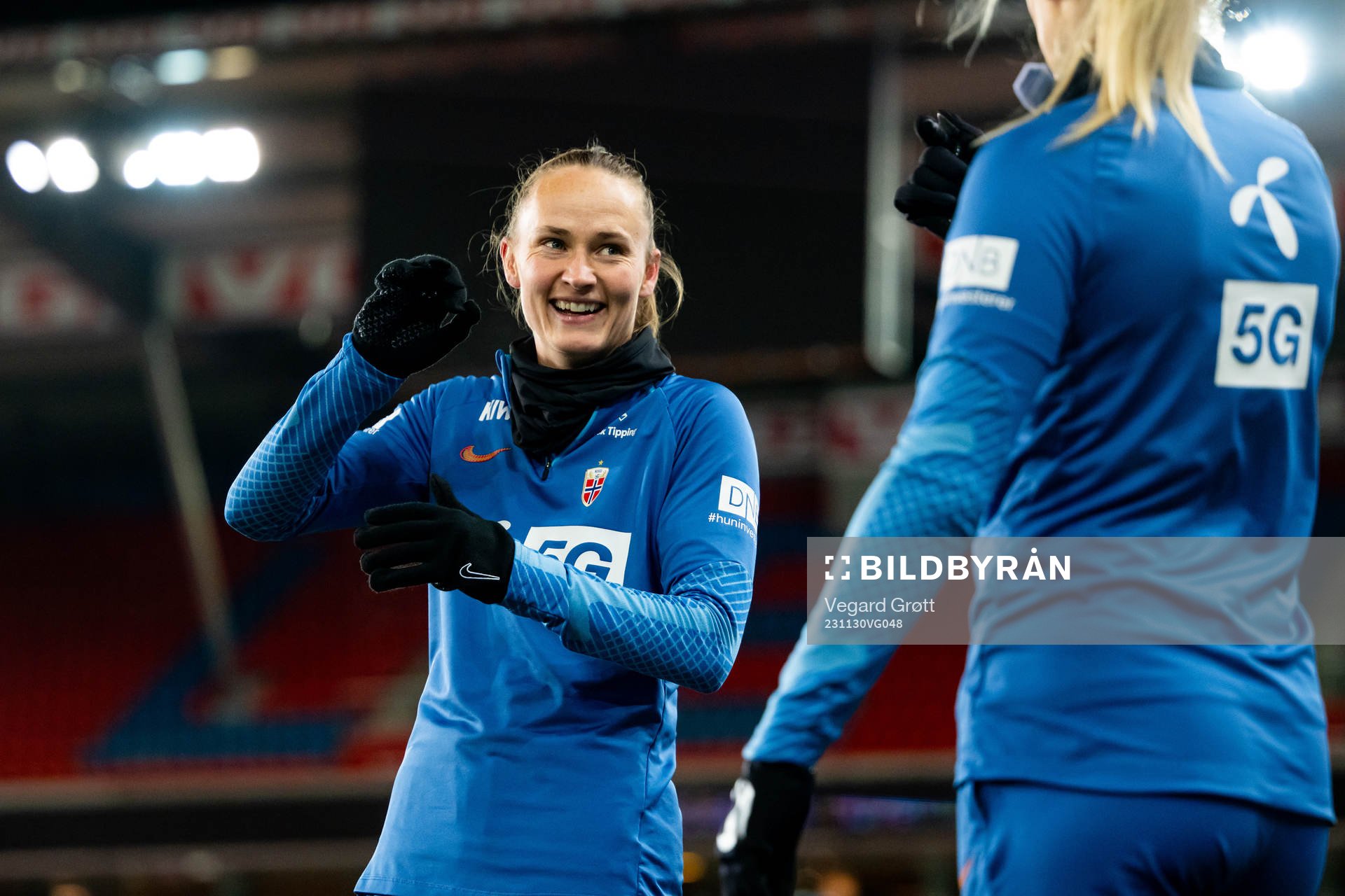 Caroline Graham Hansen of the Norwegian women's national