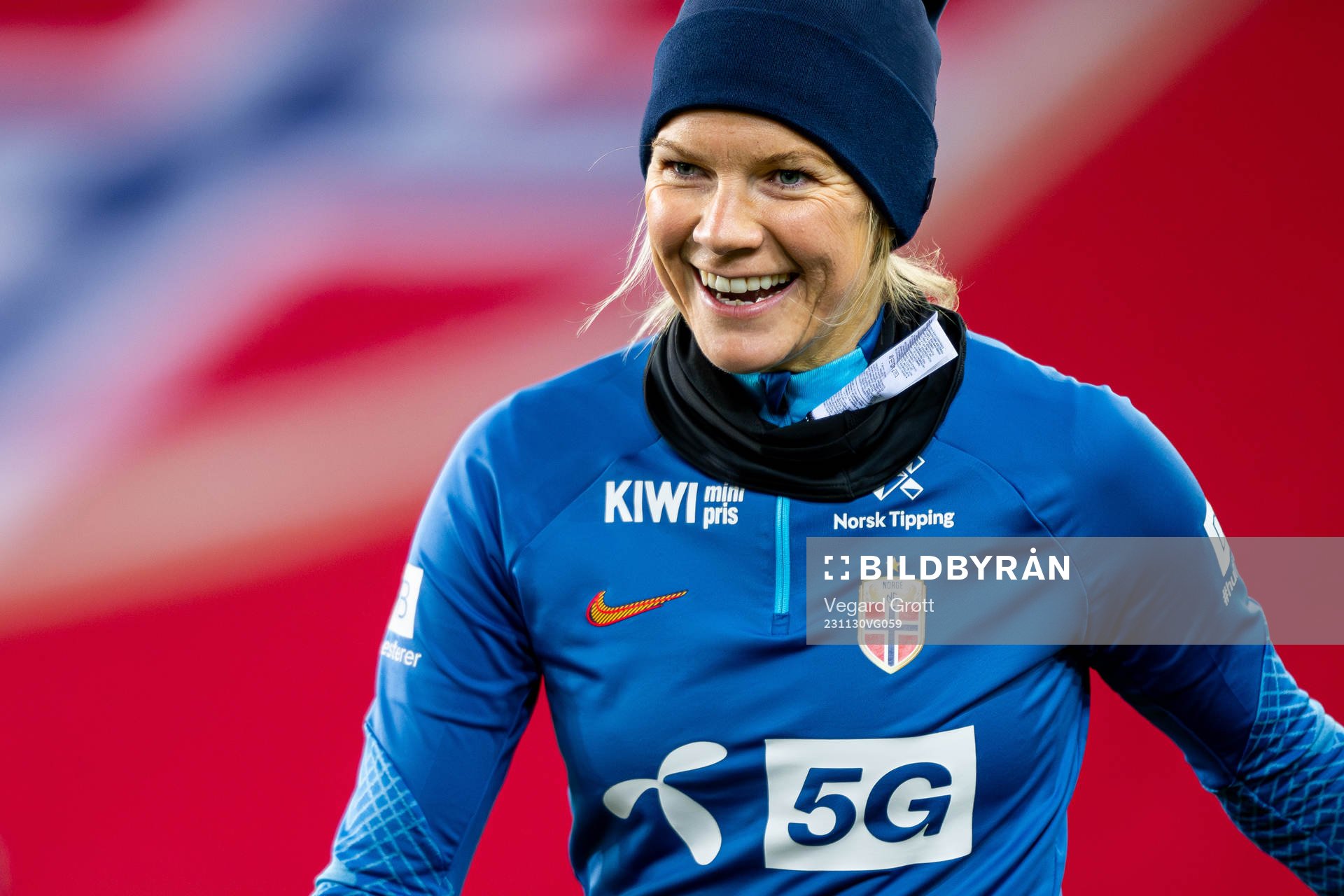 Ada Hegerberg of the Norwegian women's national football