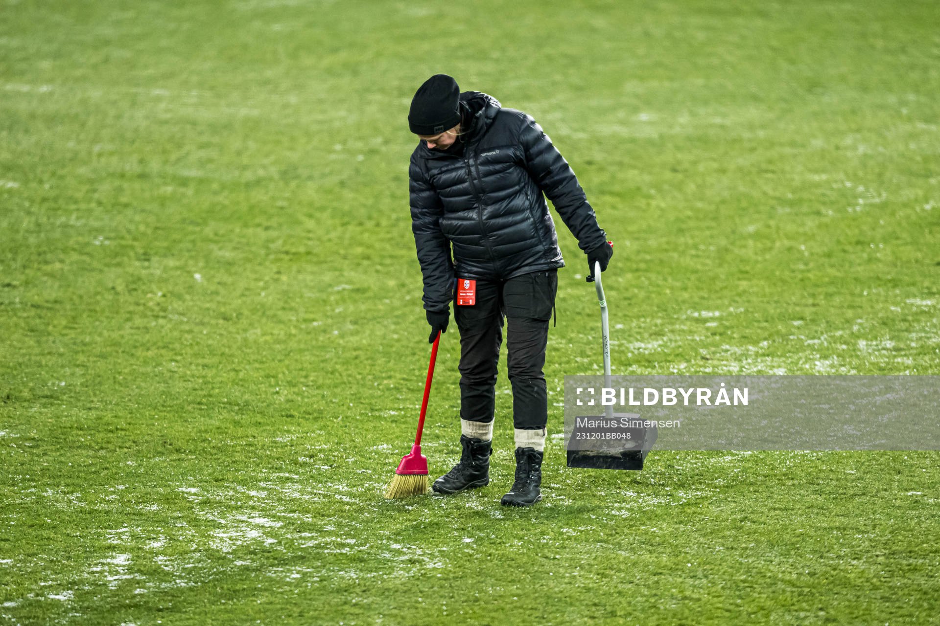 Quality of the grass at Ullevaal Stadion