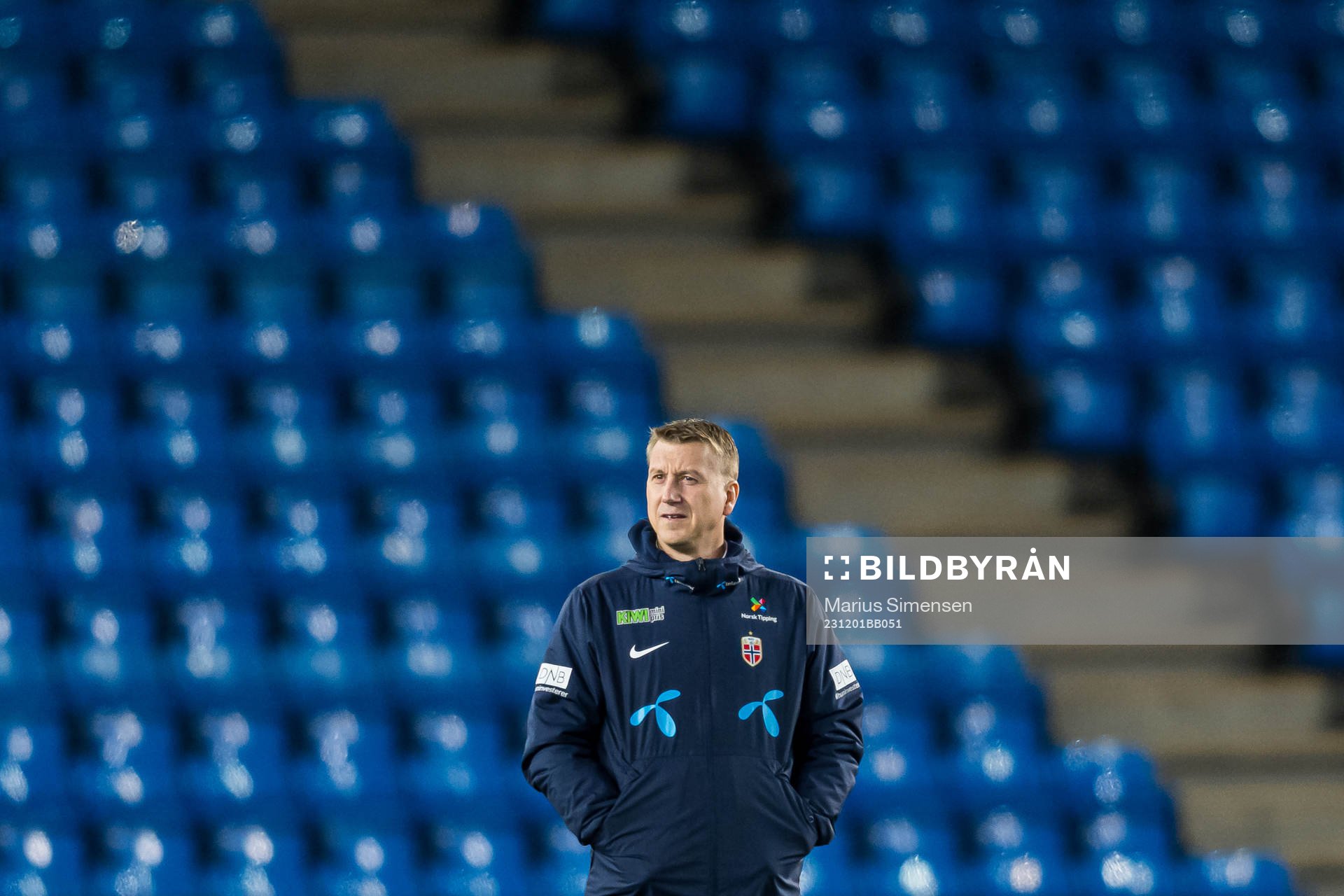 Leif Gunnar Smerud, head coach of Norway