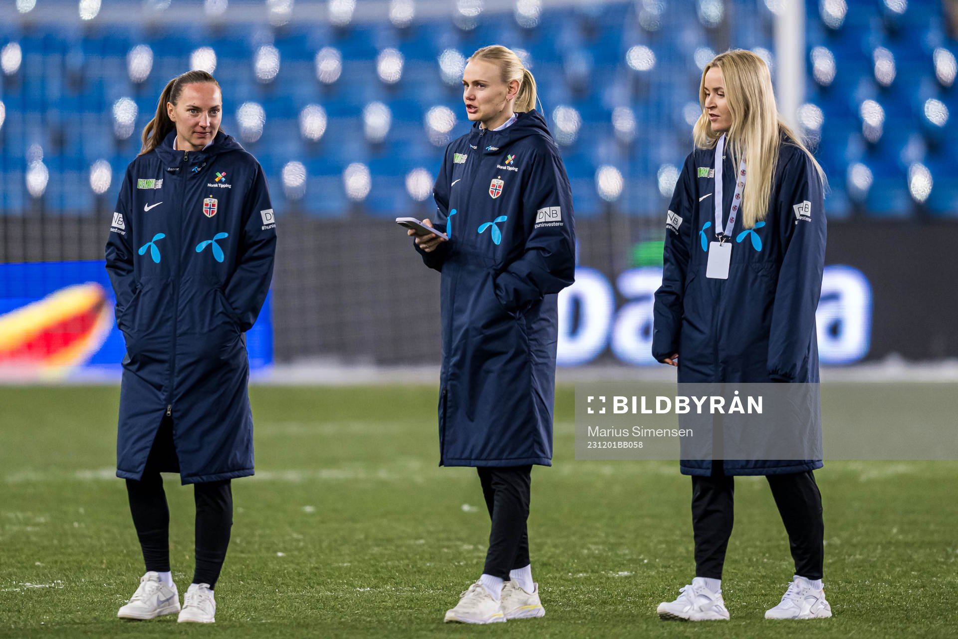 Marit Bratberg Lund, Karina Sævik and Anna Jøsendal