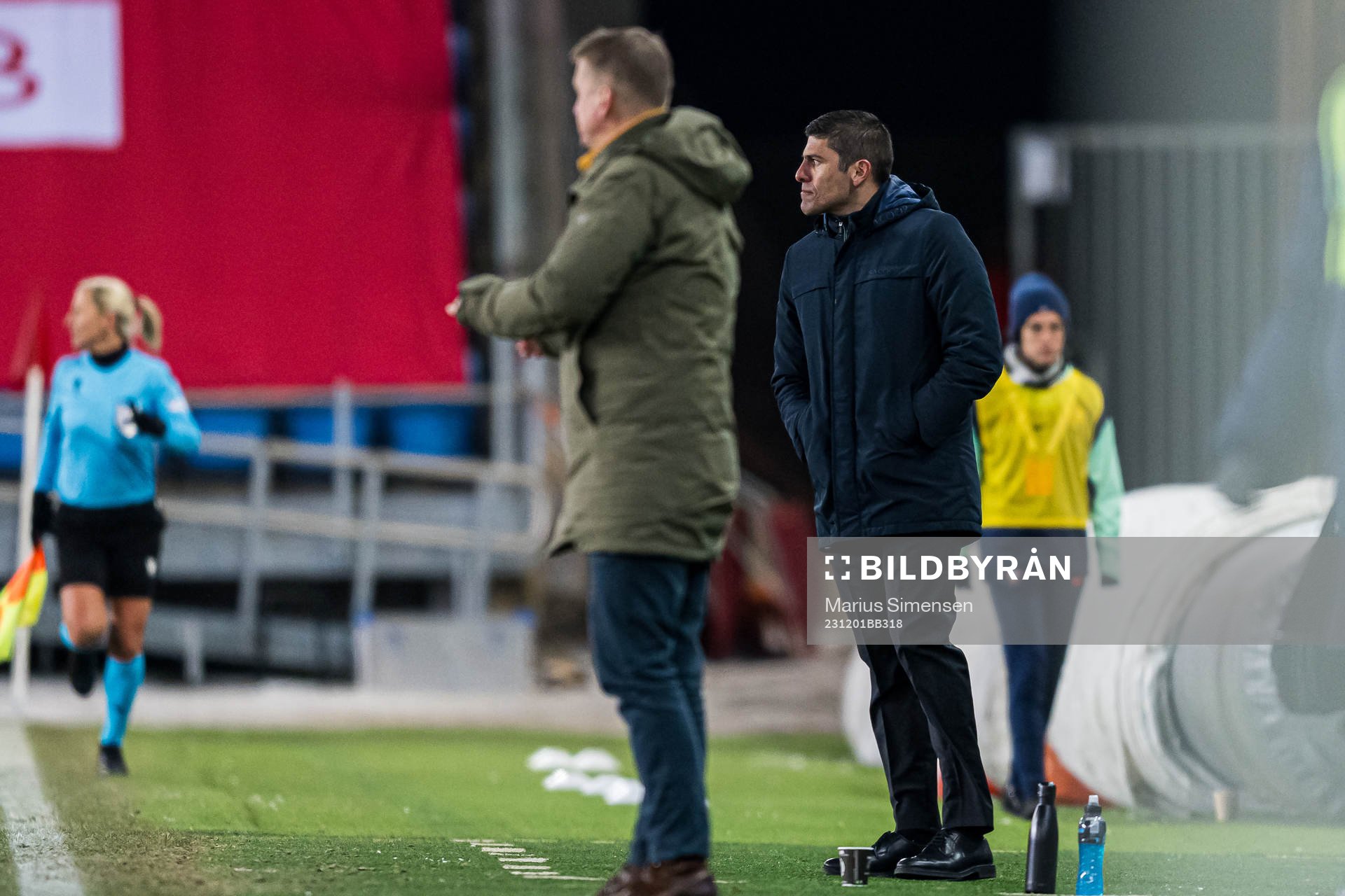 Francisco Miguel Conceicao Roque Neto, head coach of Portugal, during the UEFA Women’s Nations League football match between Norway and Portugal on December 1, 2023 in Oslo.