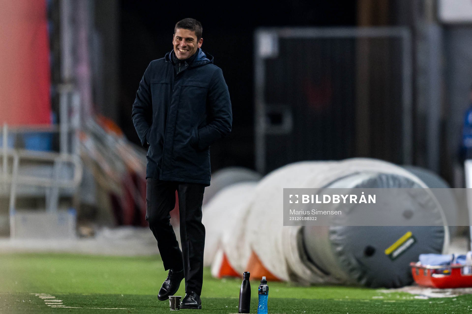 Francisco Miguel Conceicao Roque Neto, head coach of Portugal, during the UEFA Women’s Nations League football match between Norway and Portugal on December 1, 2023 in Oslo.